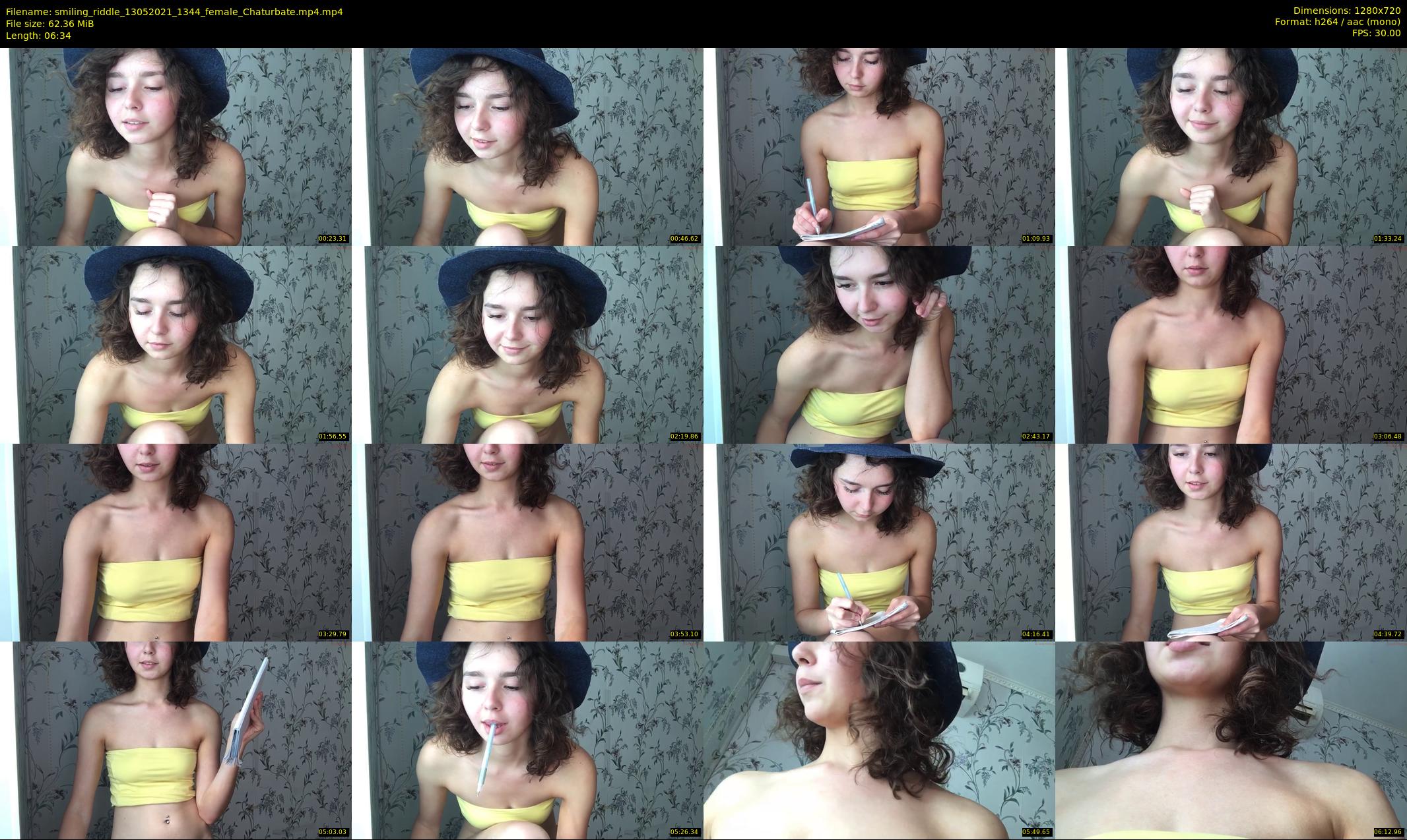 smiling_riddle — 7 minute Chaturbate female cam show recording, 720p, May 13, 2021