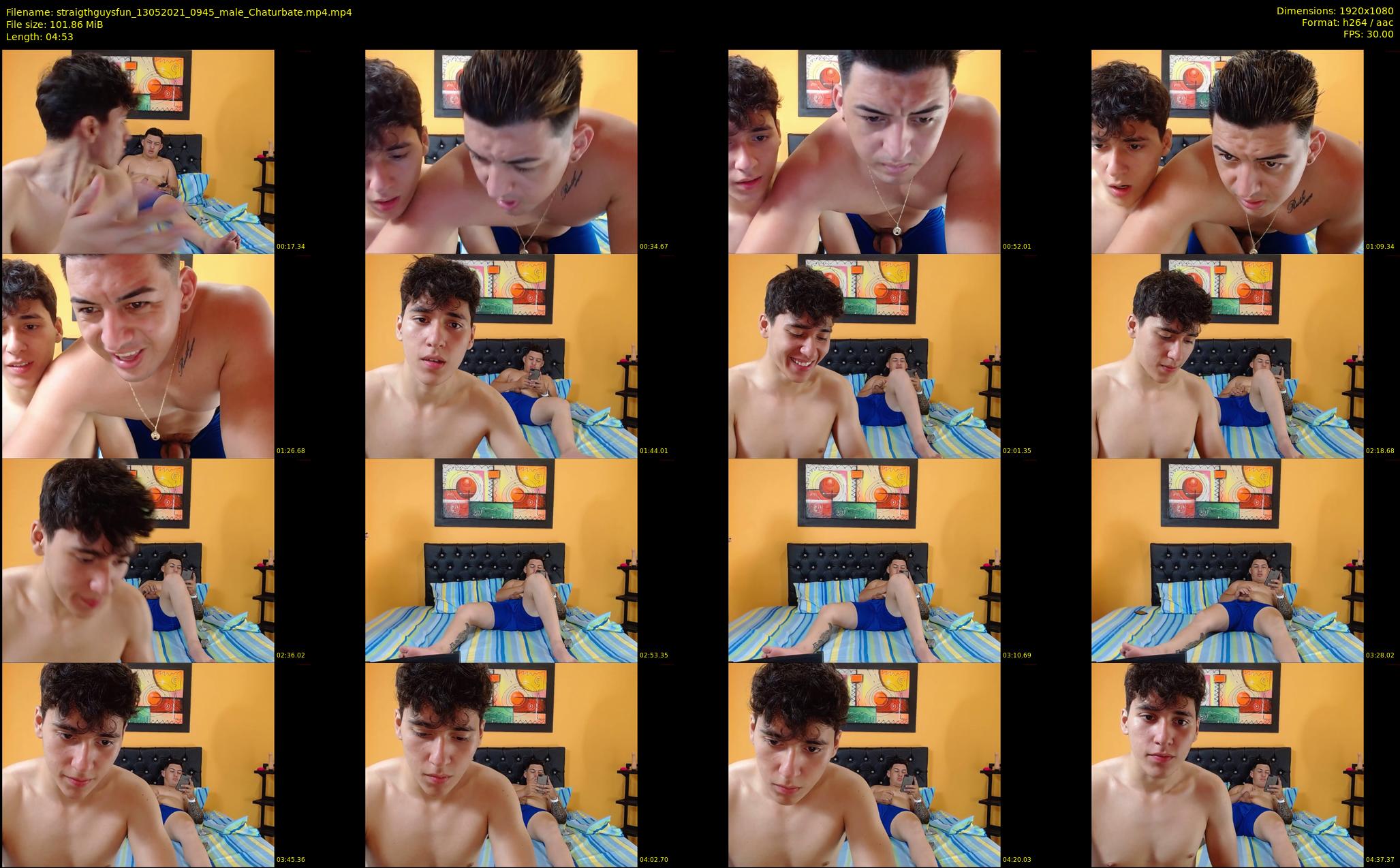 straigthguysfun — 5 minute Chaturbate male cam show recording, 1080p, May 13, 2021