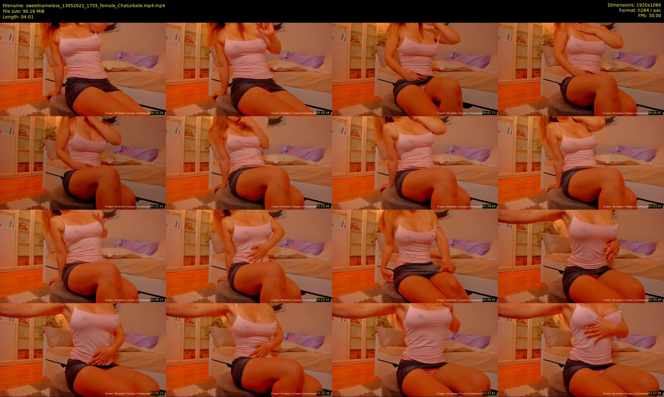 sweetnameless — 5 minute Chaturbate couple cam show recording, 1080p, May 13, 2021