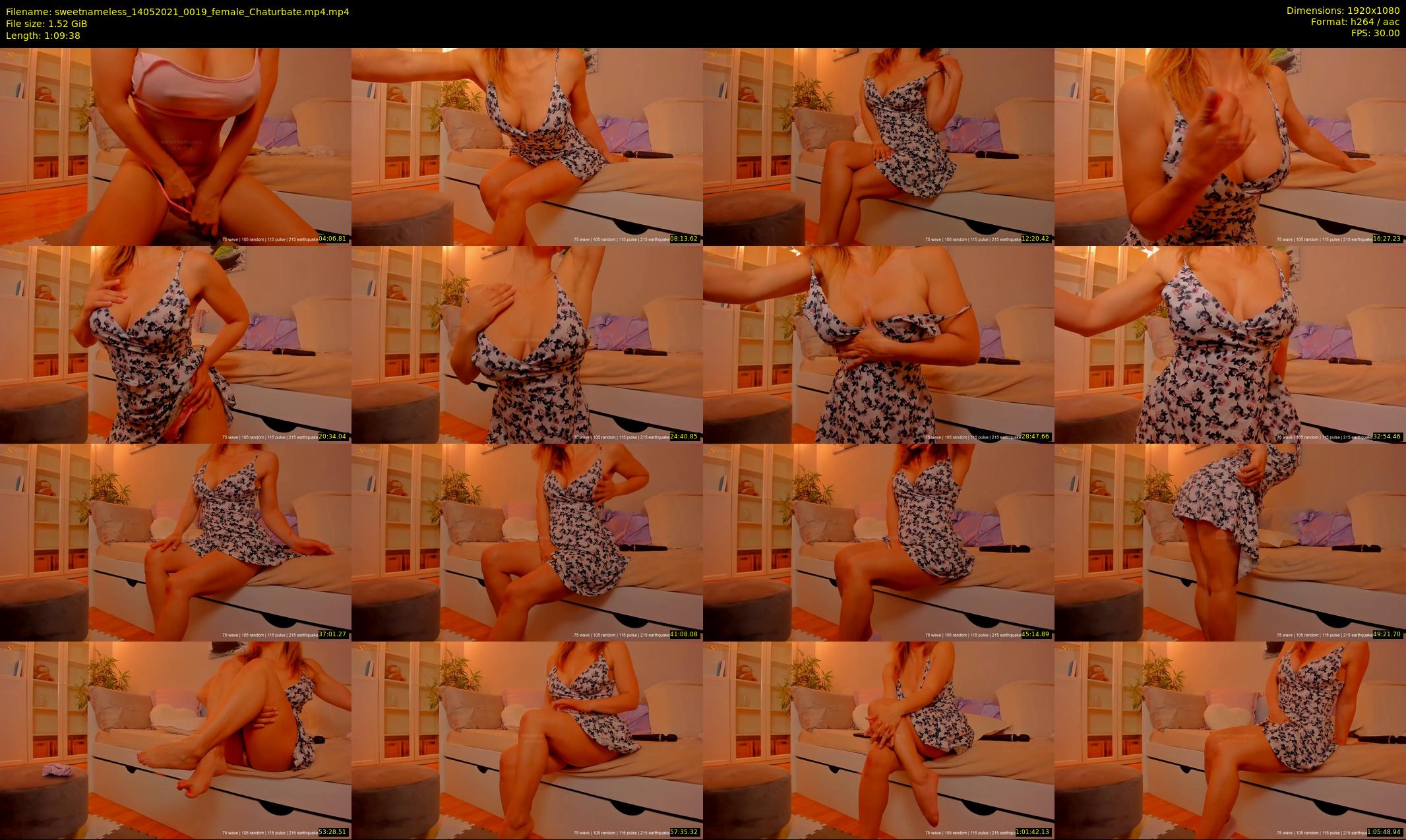 sweetnameless — 70 minute Chaturbate couple cam show recording, 1080p, May 14, 2021