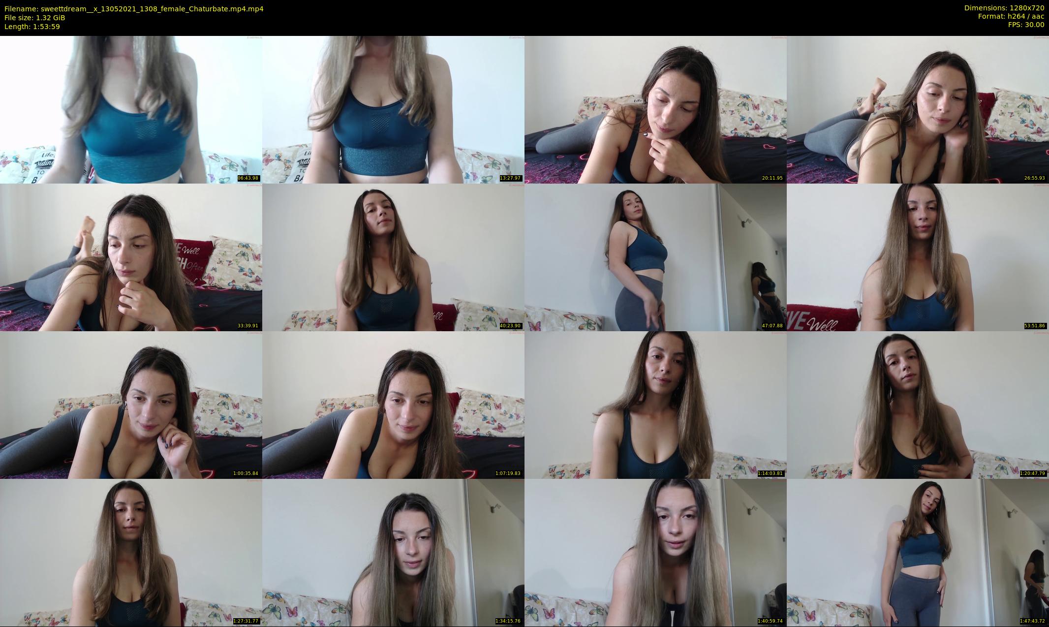 sweettdream__x — 114 minute Chaturbate female cam show recording, 720p, May 13, 2021