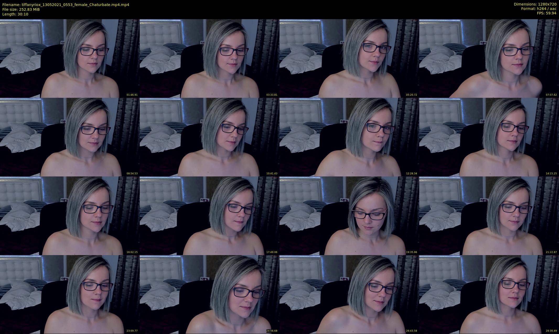 tiffanyriox — 31 minute Chaturbate female cam show recording, 720p, May 13, 2021