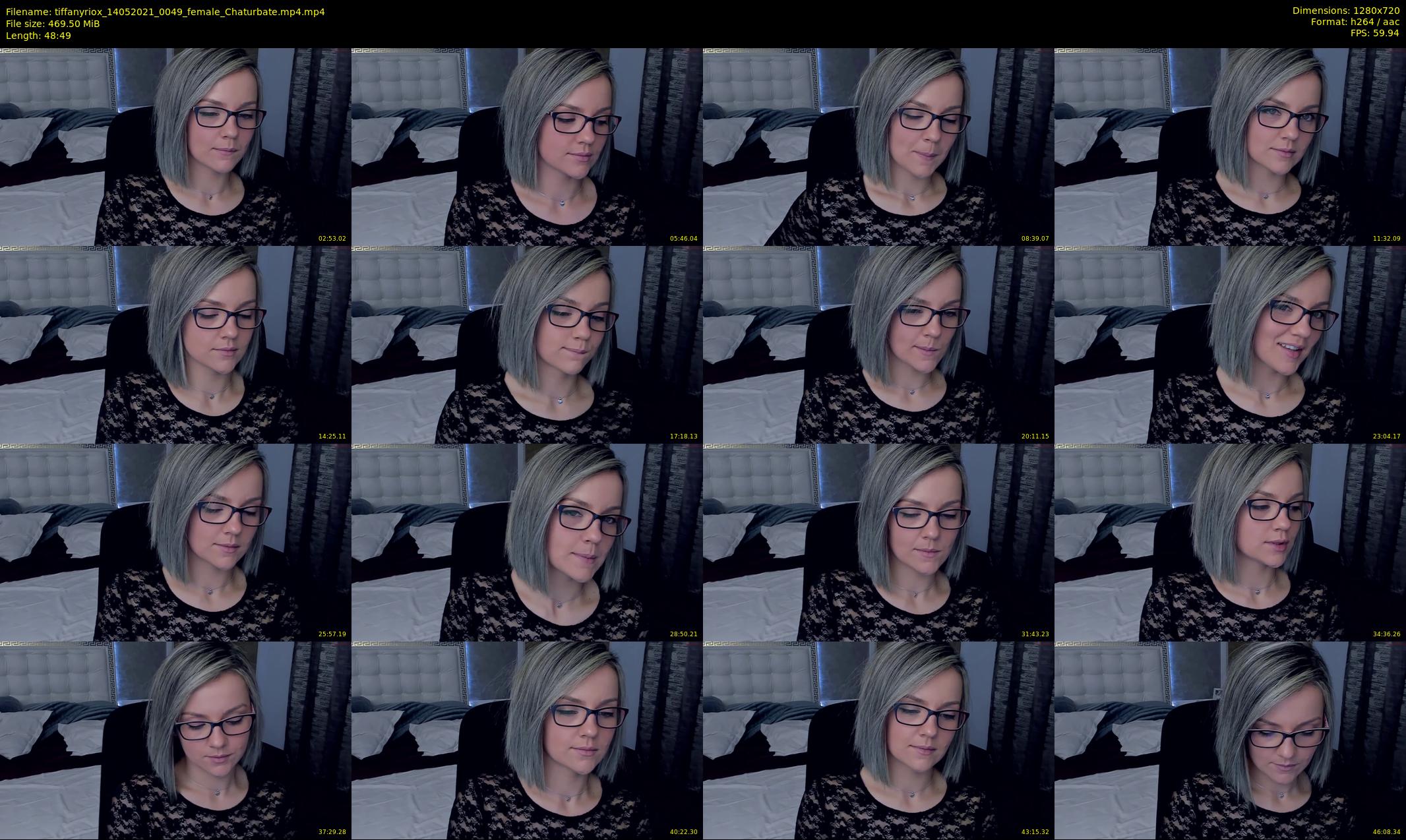 tiffanyriox — 49 minute Chaturbate female cam show recording, 720p, May 14, 2021