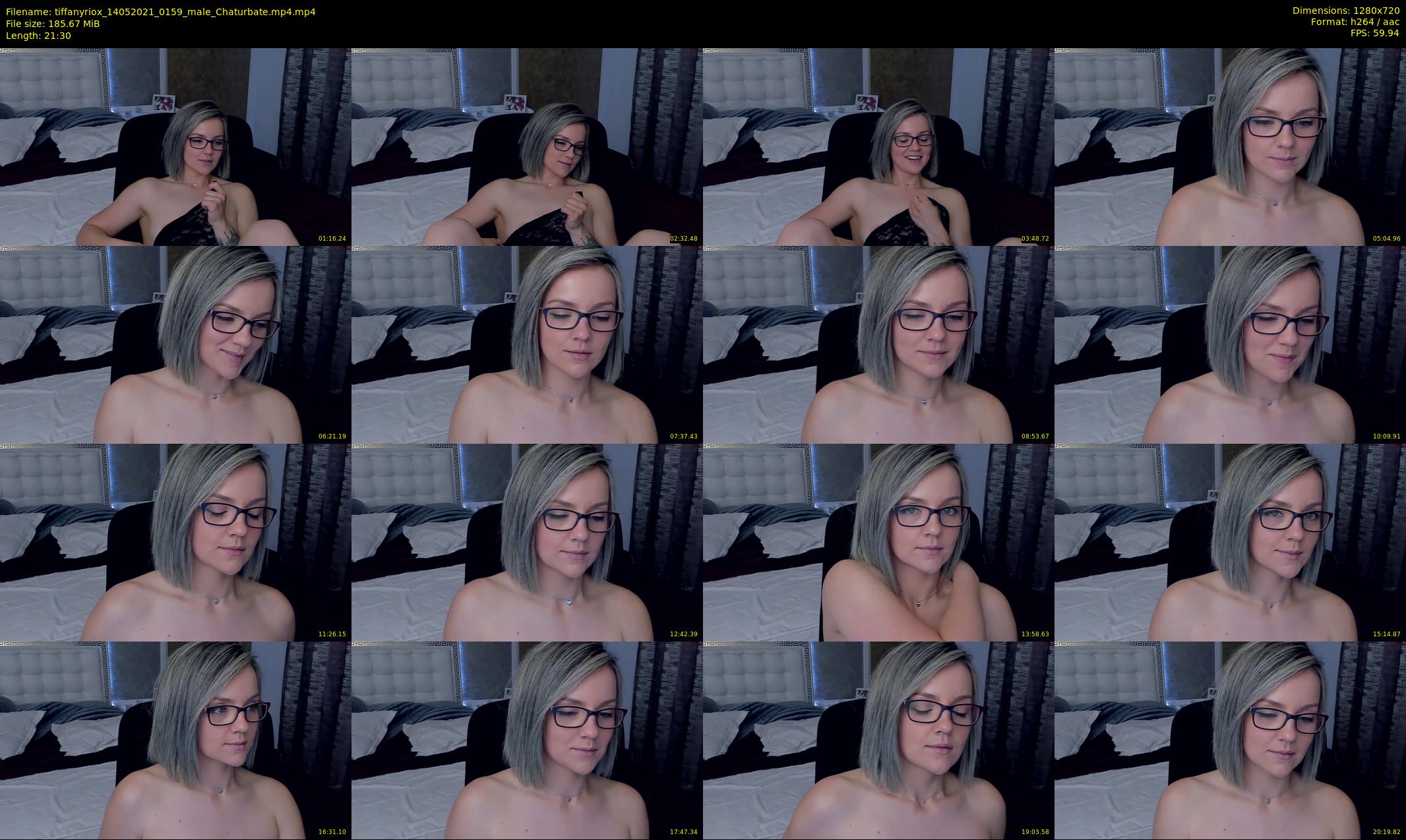 tiffanyriox — 22 minute Chaturbate female cam show recording, 720p, May 14, 2021