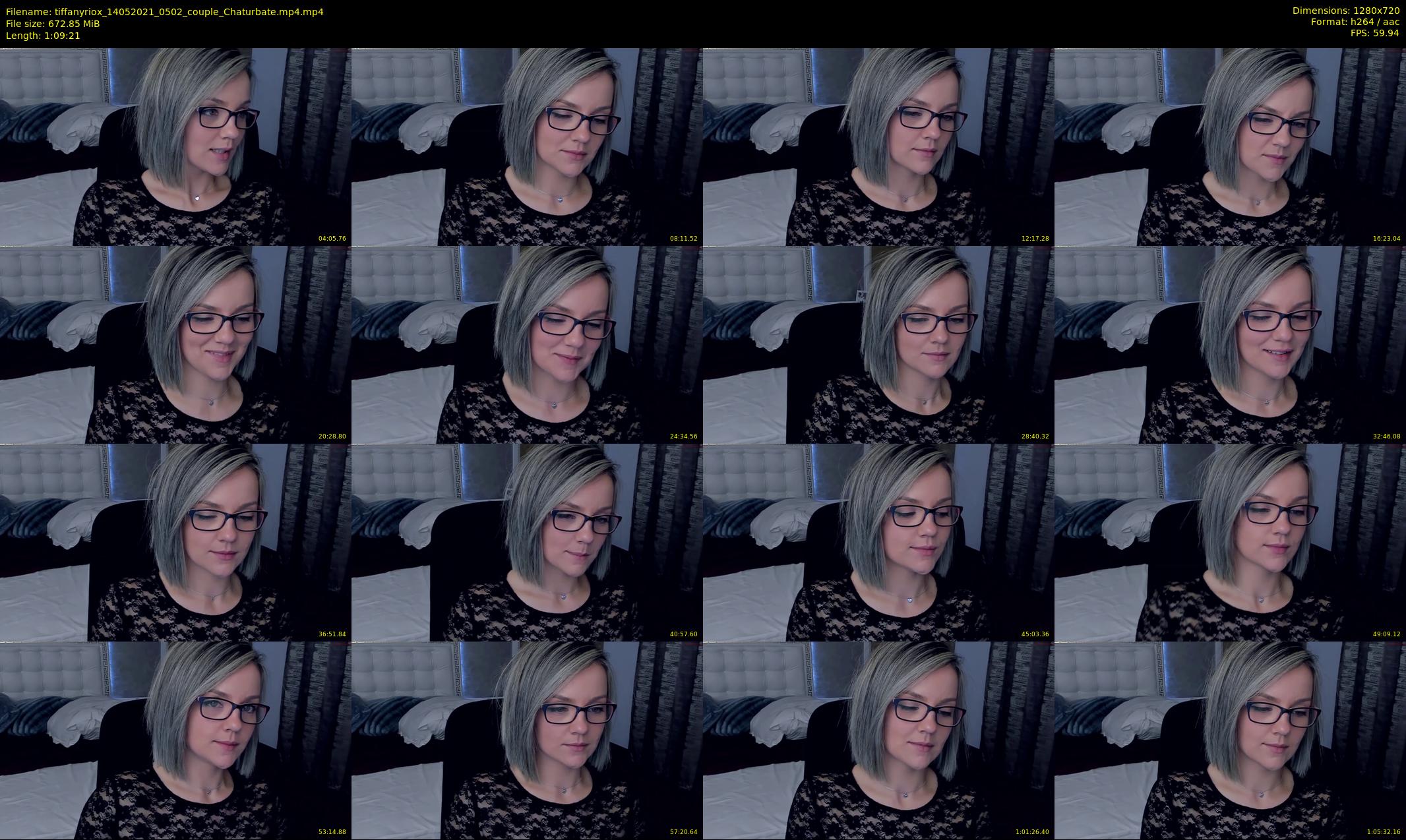 tiffanyriox — 70 minute Chaturbate female cam show recording, 720p, May 14, 2021