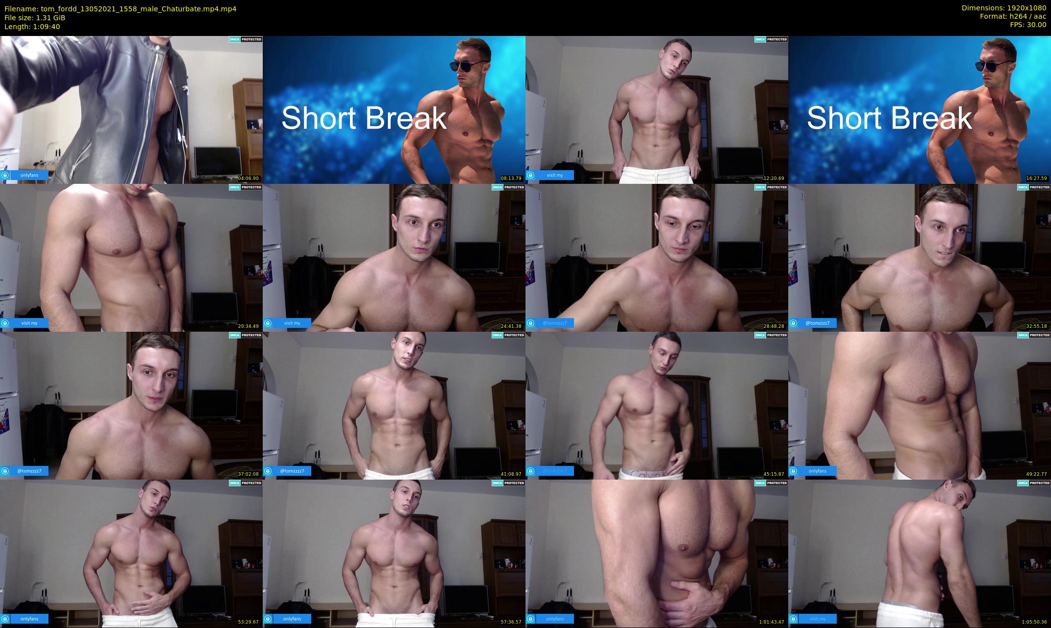 tom_fordd — 70 minute Chaturbate male cam show recording, 1080p, May 13, 2021