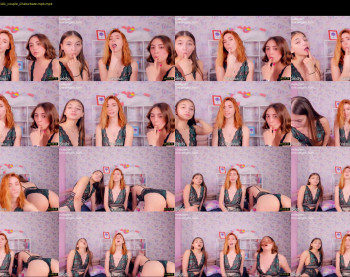 unicorngirls — 3 minute Chaturbate couple cam show recording, 1080p, May 13, 2021
