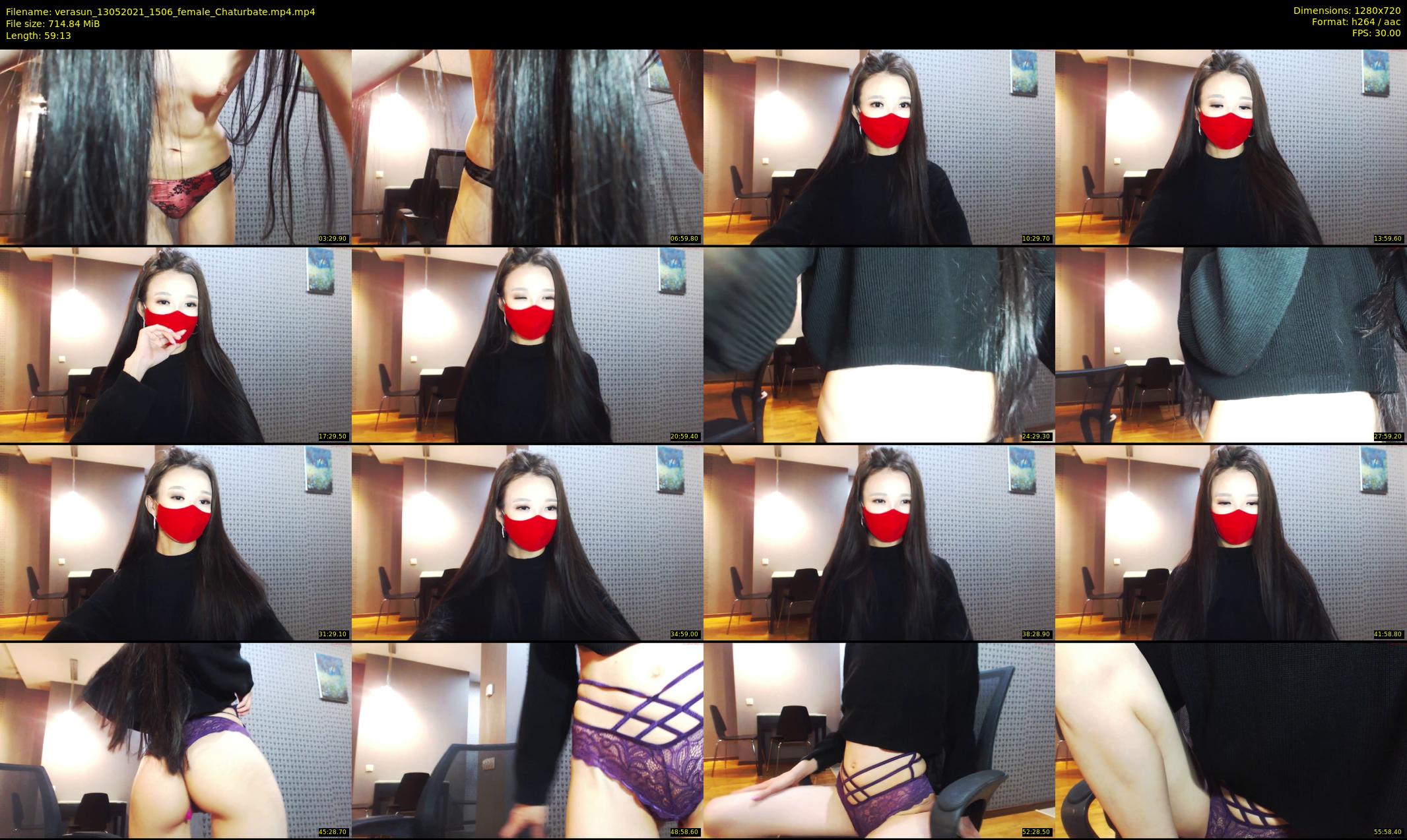 verasun — 60 minute Chaturbate female cam show recording, 720p, May 13, 2021