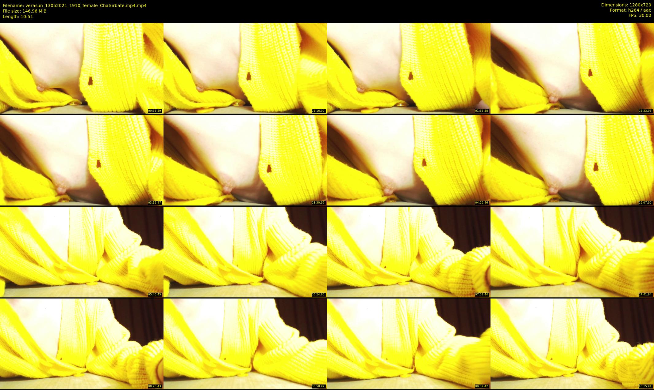 verasun — 11 minute Chaturbate female cam show recording, 720p, May 13, 2021