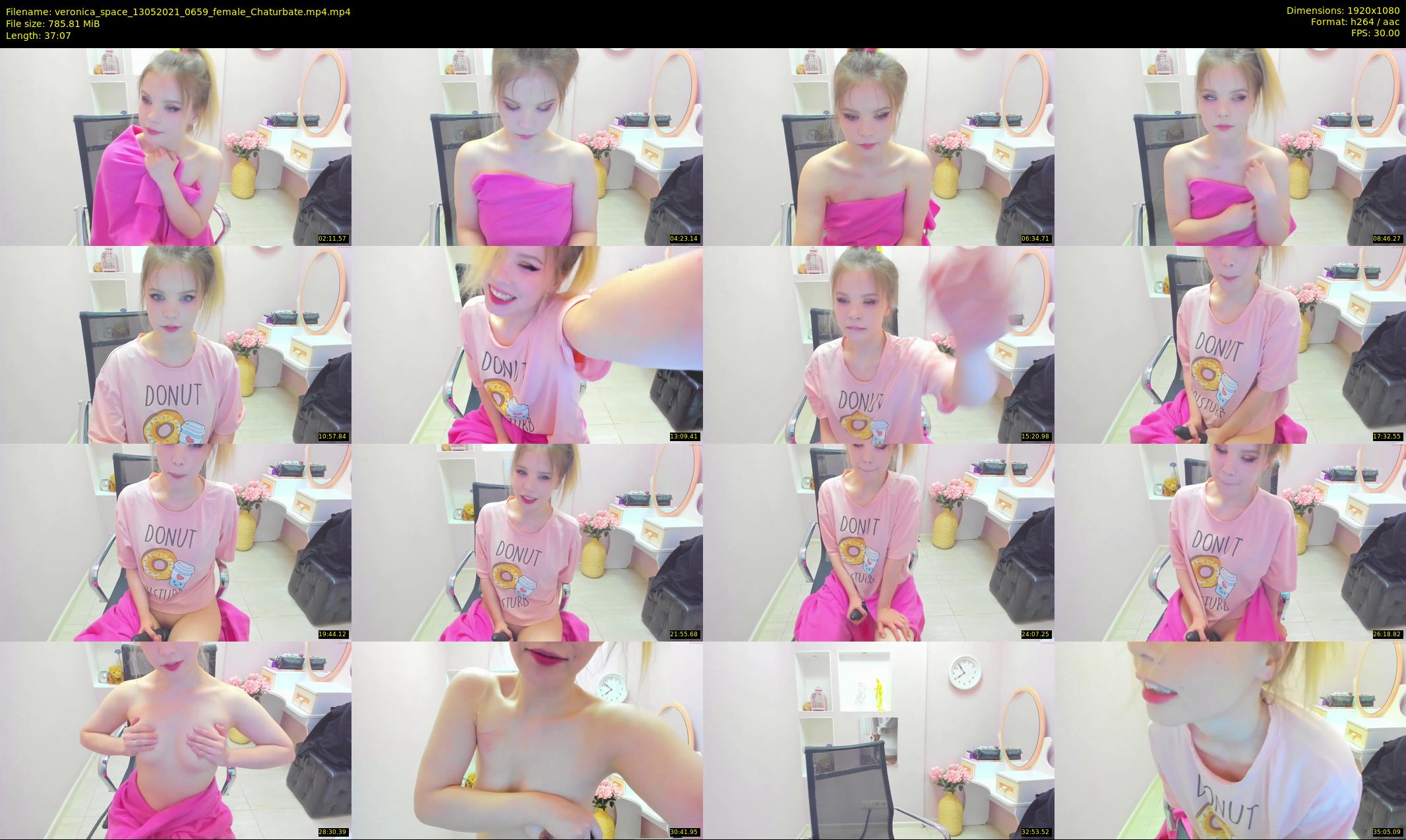 veronica_space — 38 minute Chaturbate female cam show recording, 1080p, May 13, 2021