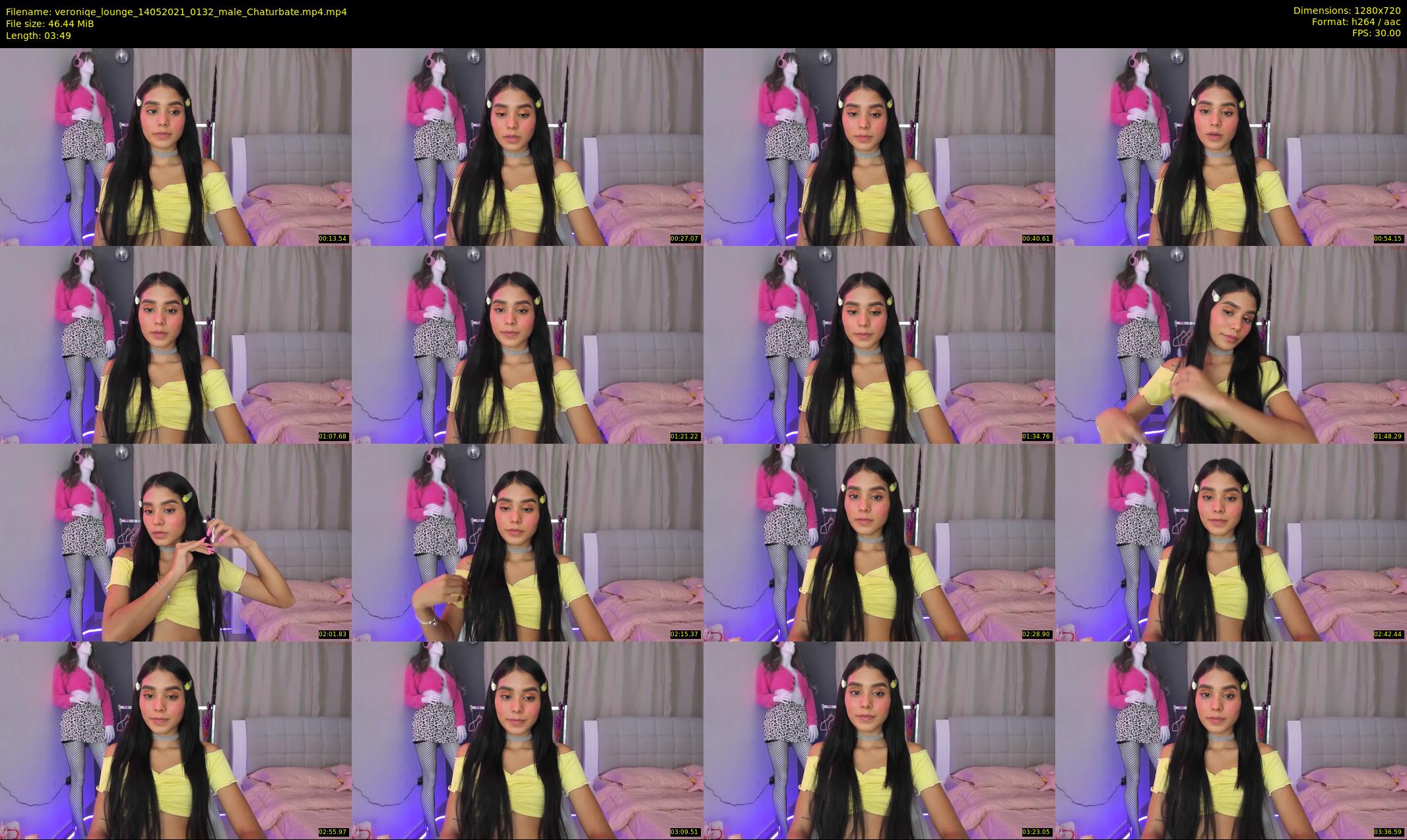 veroniqe_lounge — 4 minute Chaturbate couple cam show recording, 720p, May 14, 2021