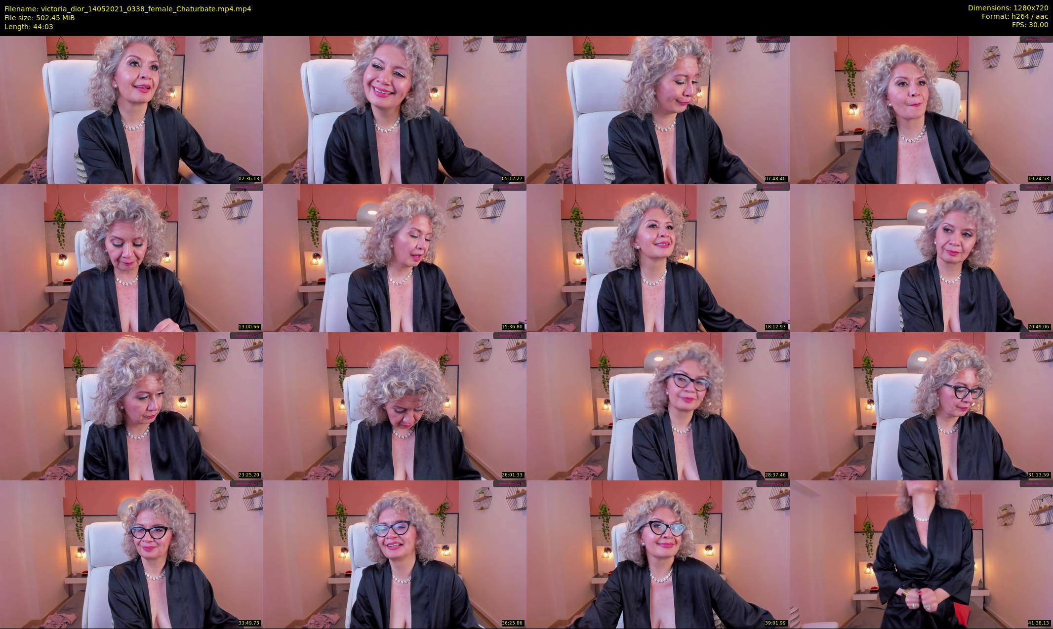 victoria_dior — 45 minute Chaturbate female cam show recording, 720p, May 14, 2021