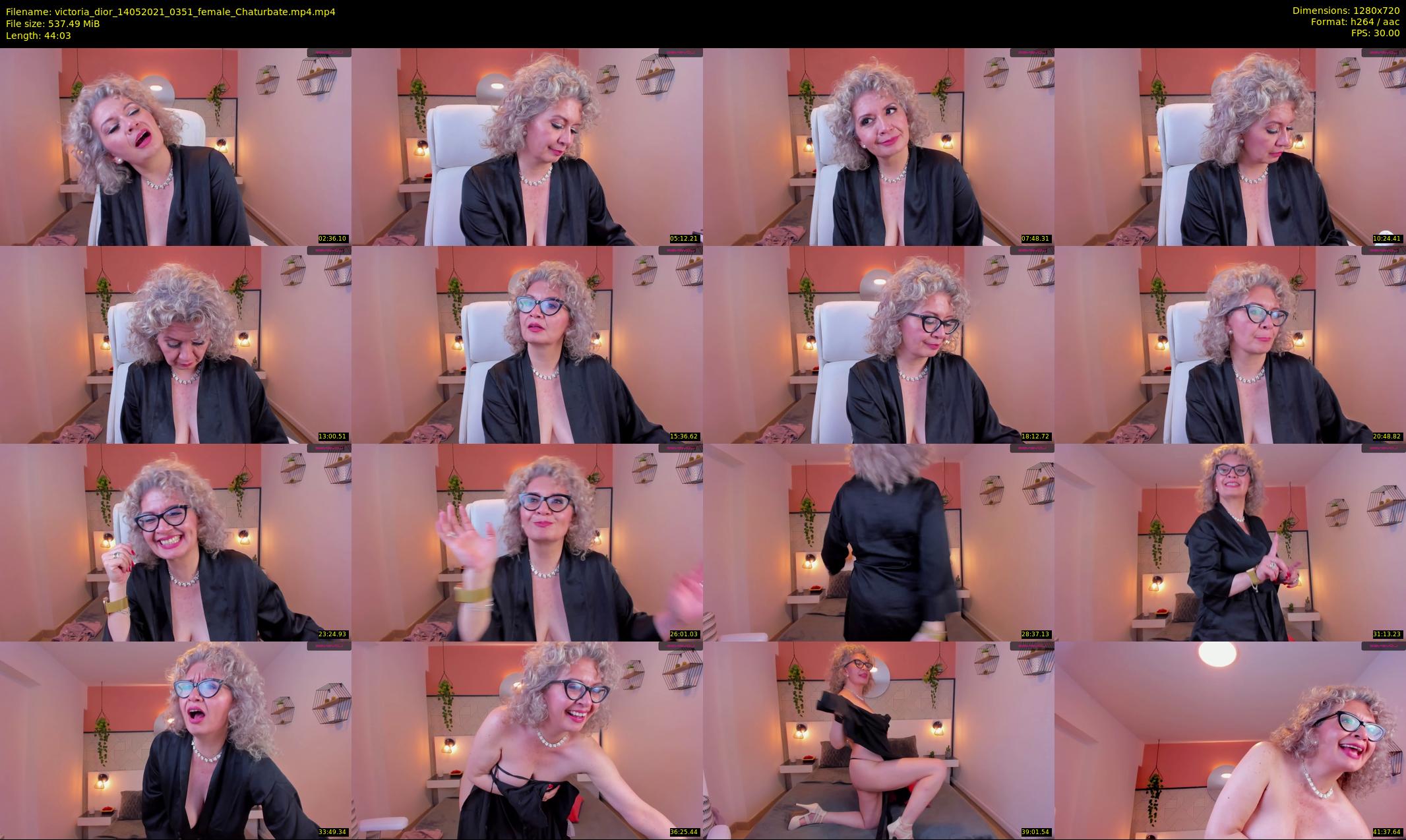 victoria_dior — 45 minute Chaturbate female cam show recording, 720p, May 14, 2021