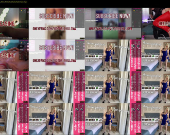 victoriahillova — 4 minute Chaturbate female cam show recording, 1080p, May 13, 2021