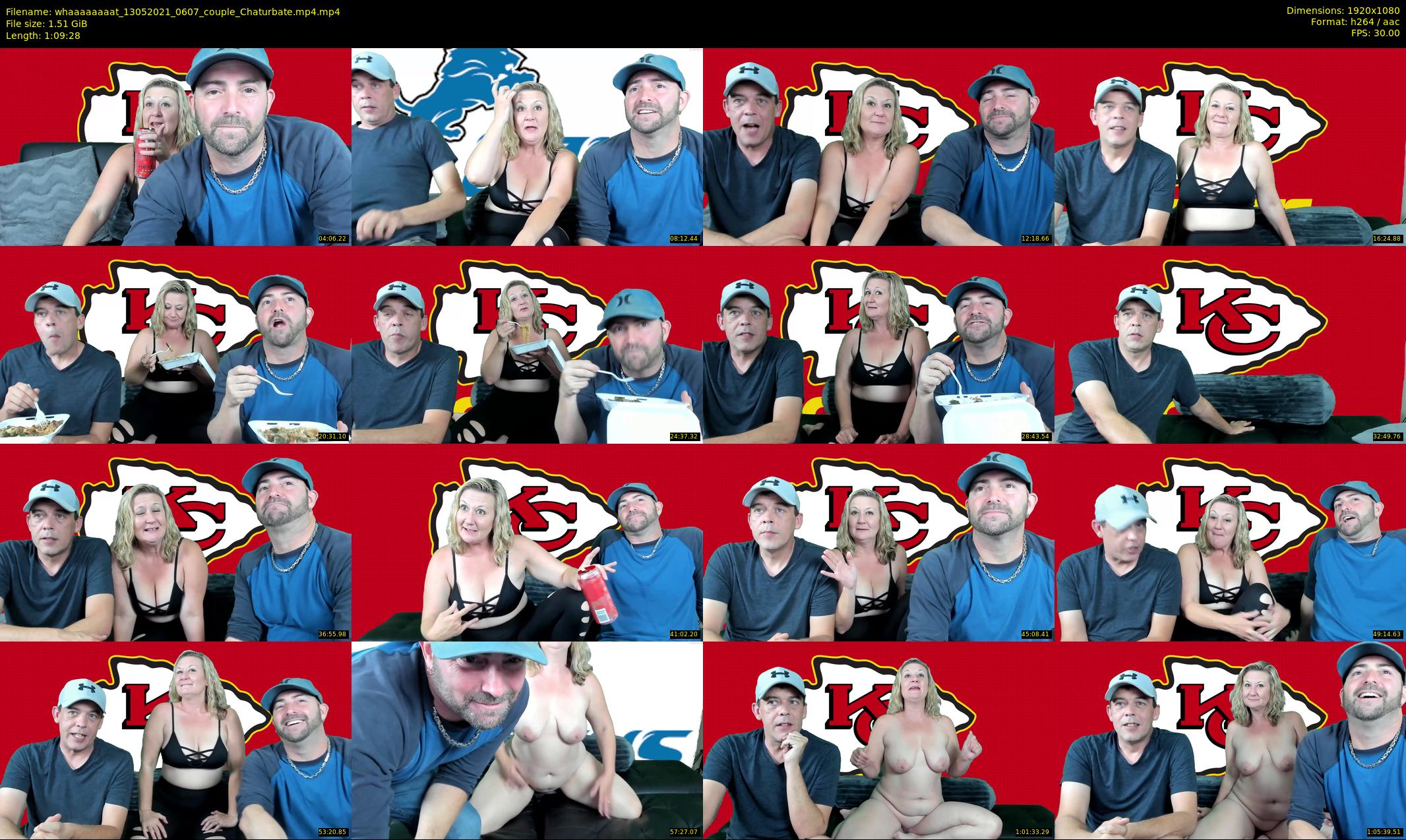 whaaaaaaaat — 70 minute Chaturbate couple cam show recording, 1080p, May 13, 2021