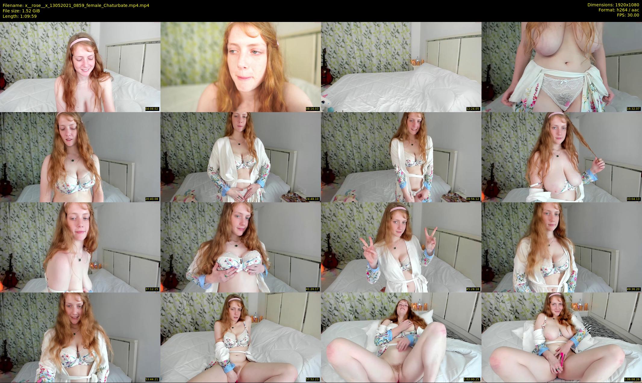 x__rose__x — 70 minute Chaturbate female cam show recording, 1080p, May 13, 2021