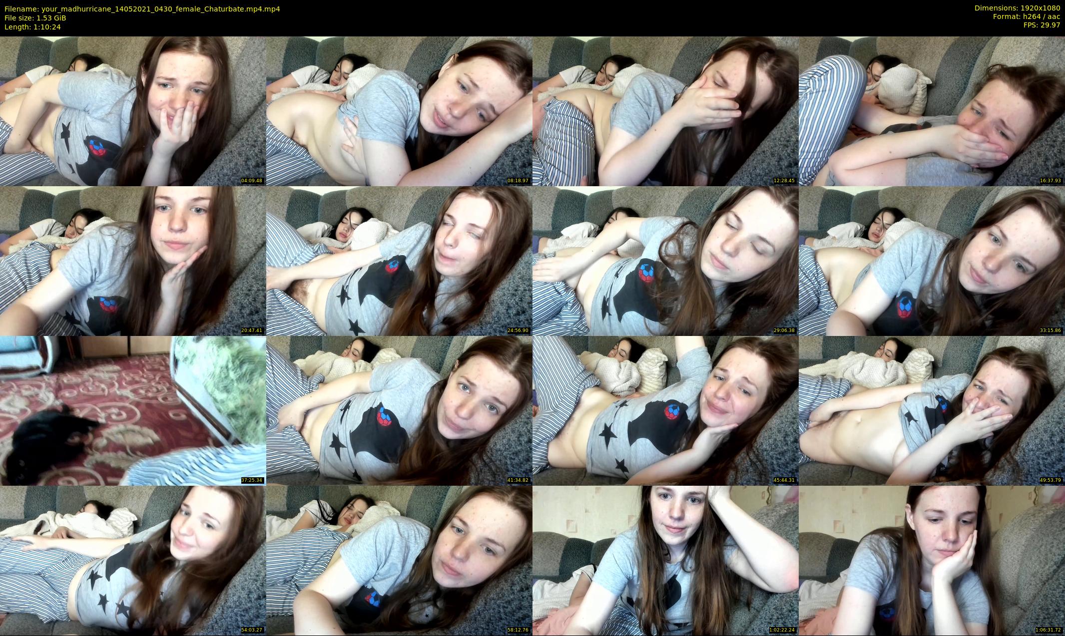 your_madhurricane — 71 minute Chaturbate female cam show recording, 1080p, May 14, 2021