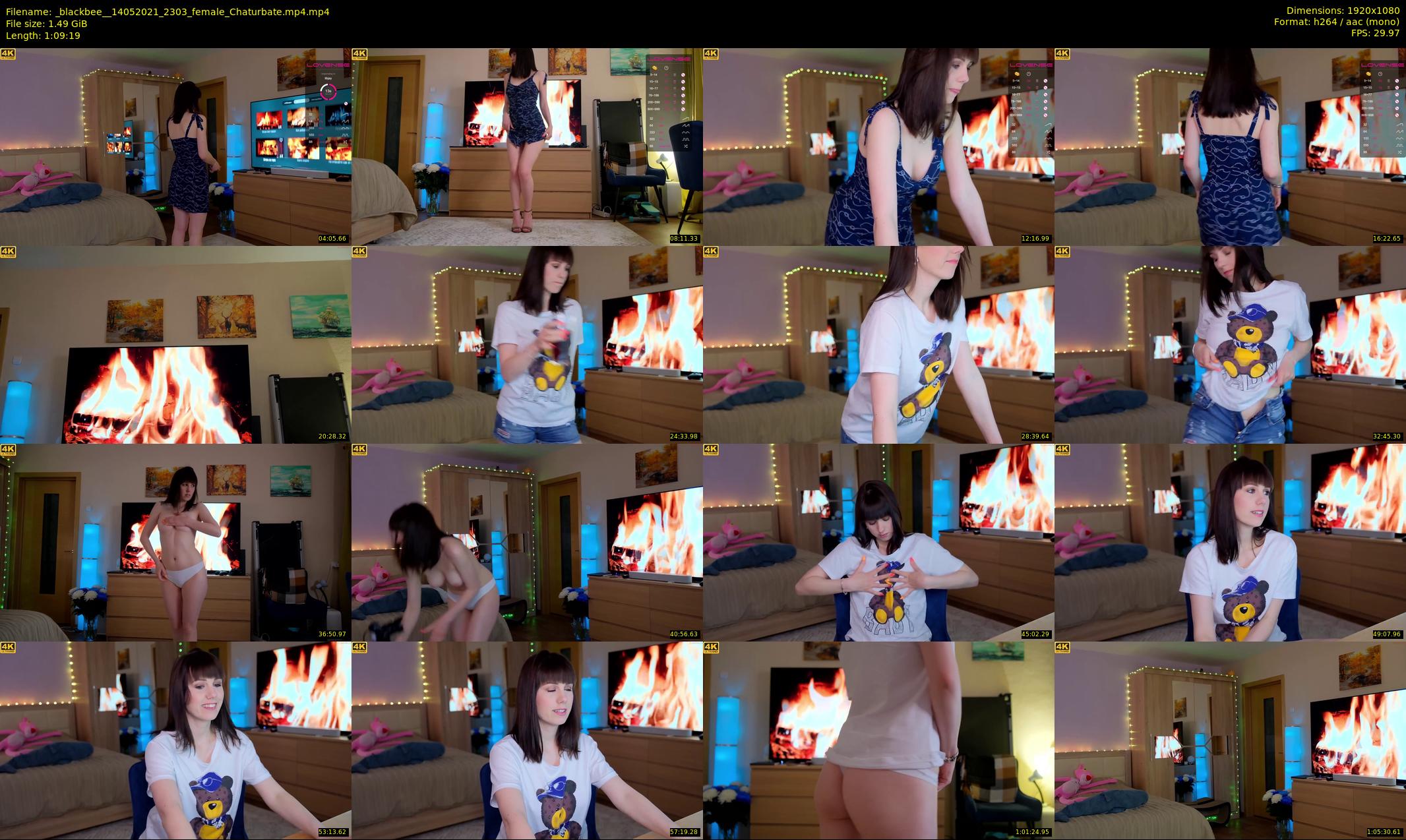 _blackbee_ — 70 minute Chaturbate female cam show recording, 1080p, May 14, 2021
