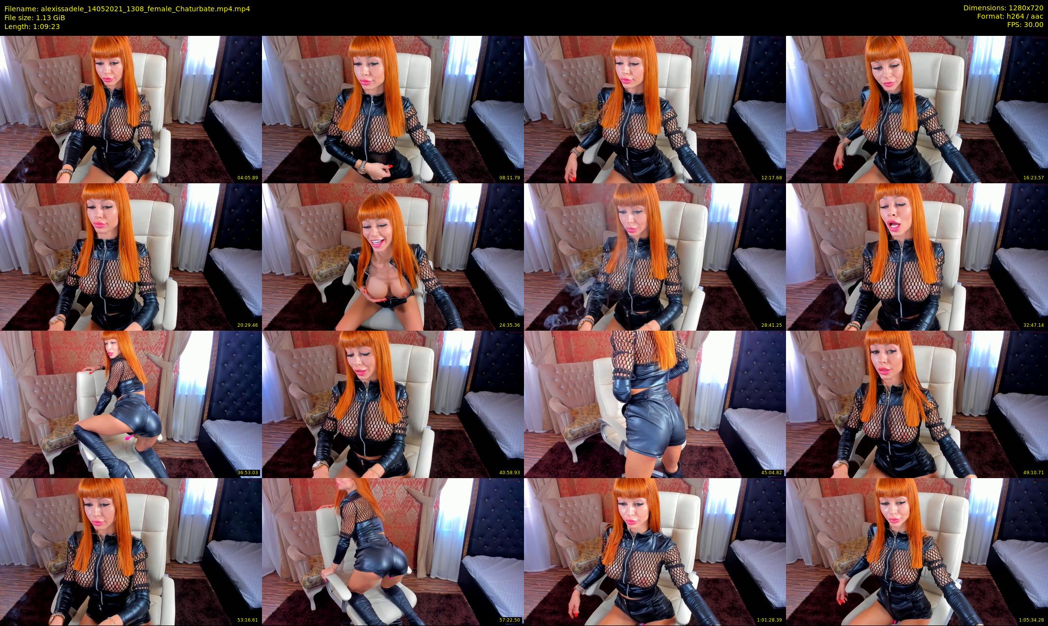 alexissadele — 70 minute Chaturbate female cam show recording, 720p, May 14, 2021