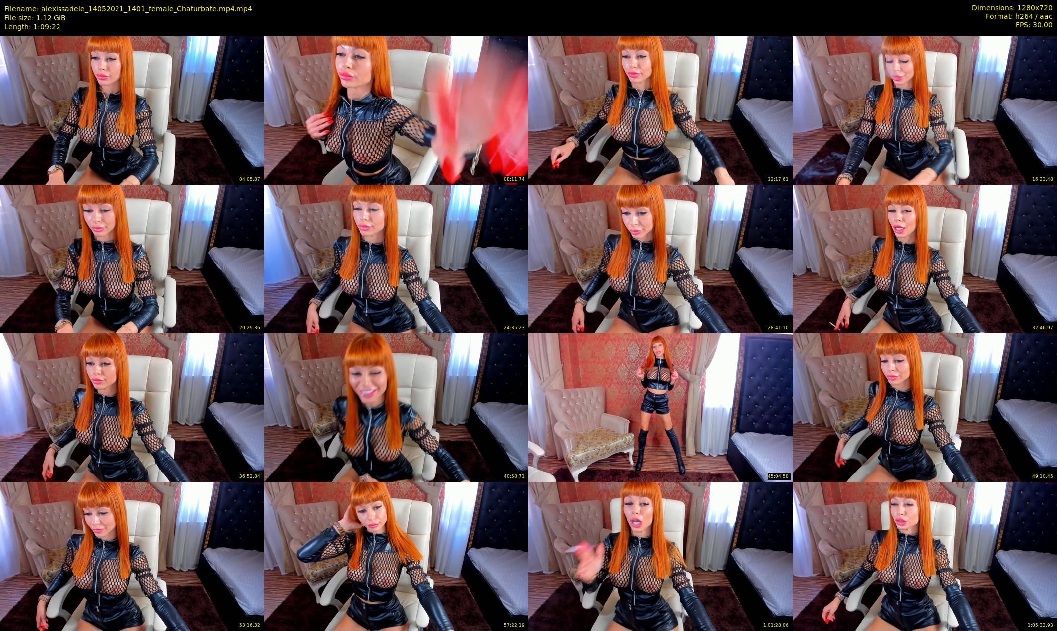 alexissadele — 70 minute Chaturbate female cam show recording, 720p, May 14, 2021