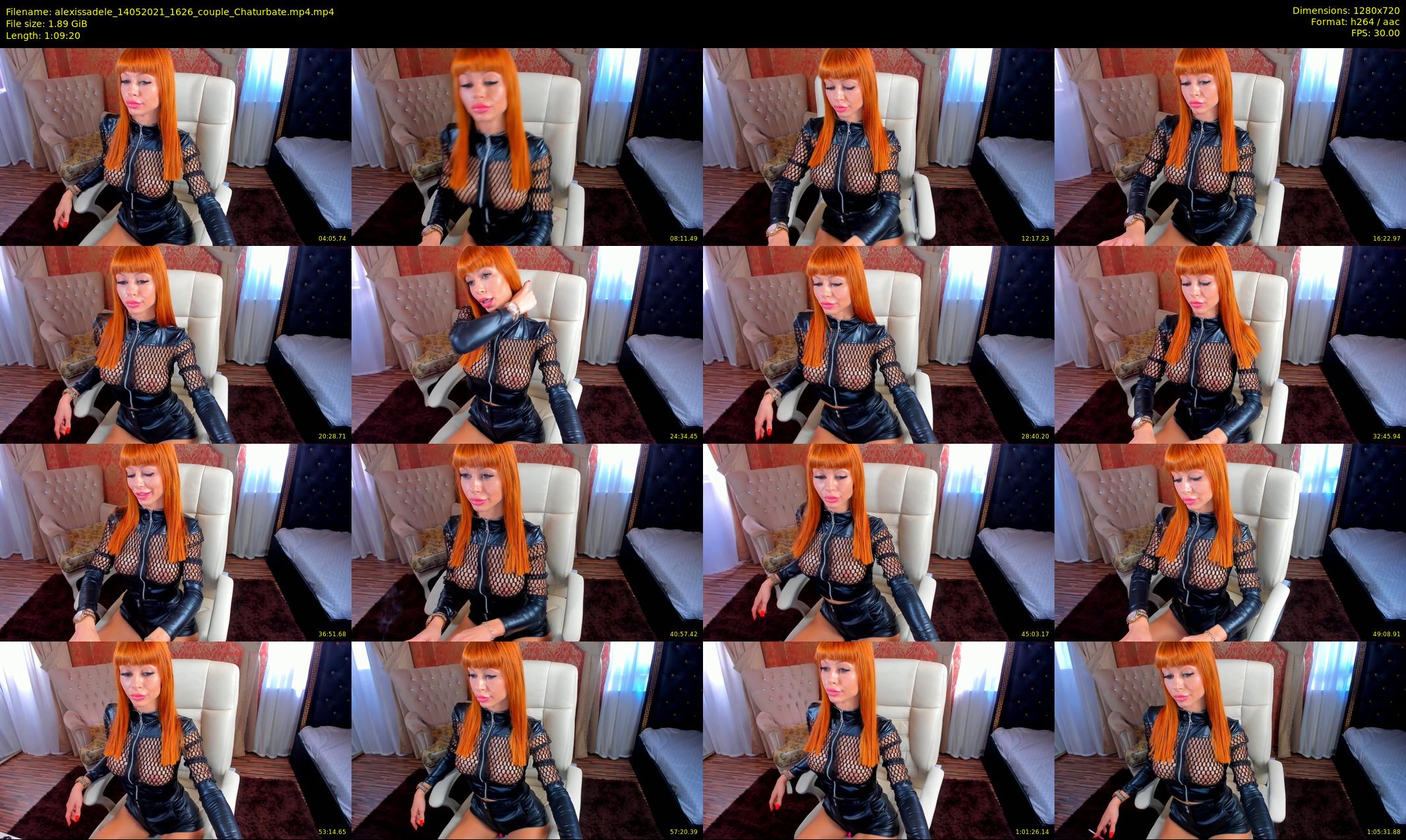alexissadele — 70 minute Chaturbate female cam show recording, 720p, May 14, 2021