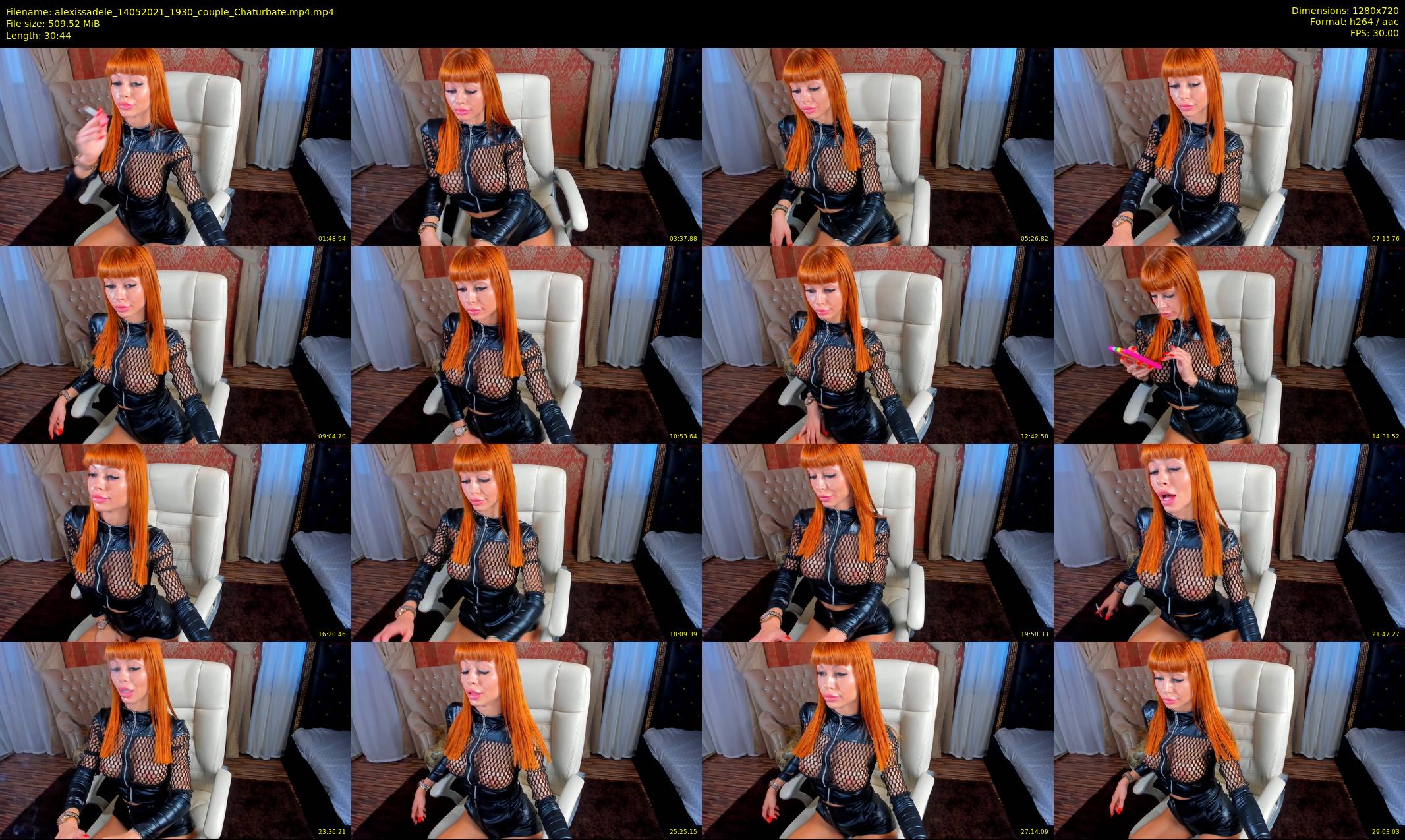 alexissadele — 31 minute Chaturbate female cam show recording, 720p, May 14, 2021