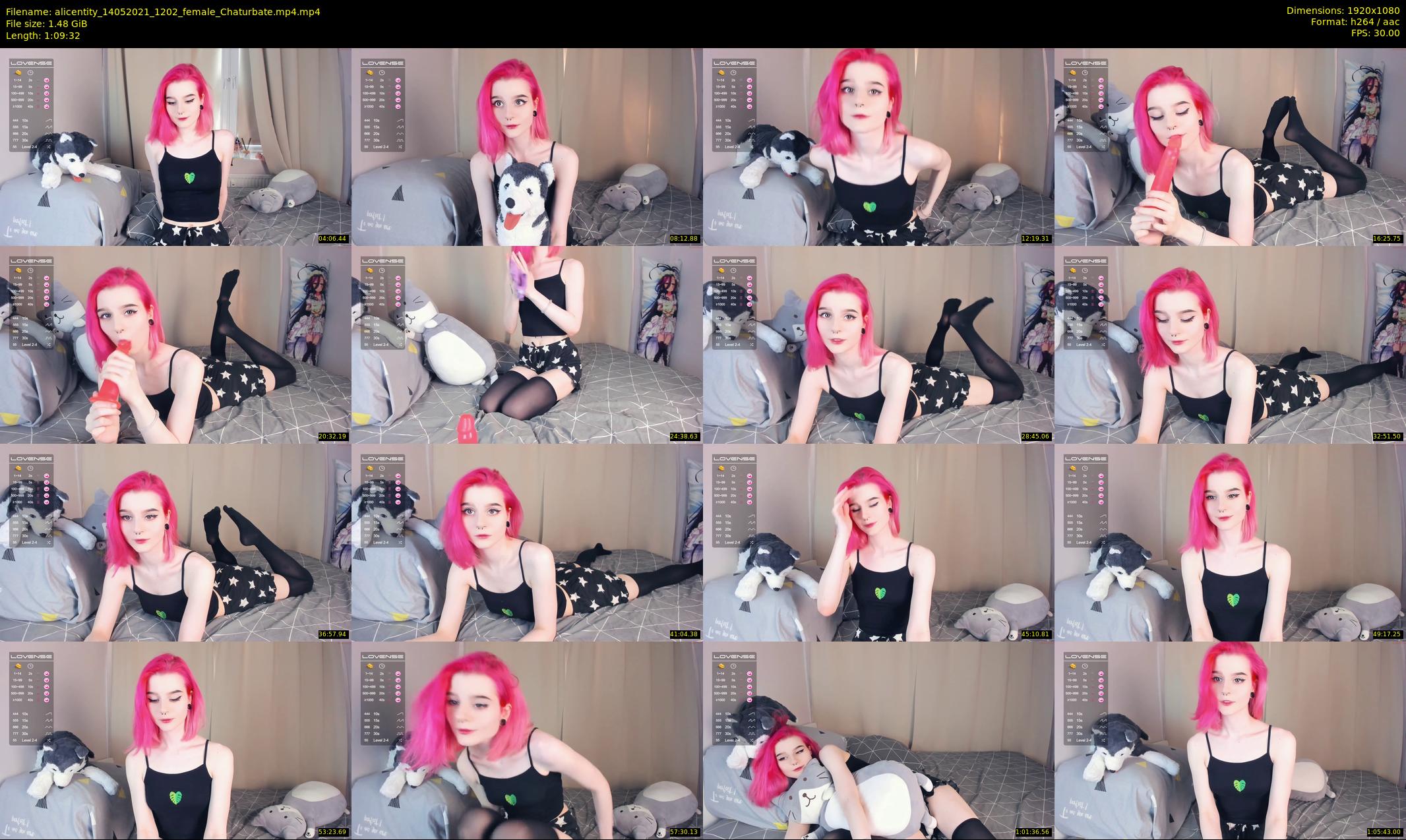 alicentity — 70 minute Chaturbate female cam show recording, 1080p, May 14, 2021