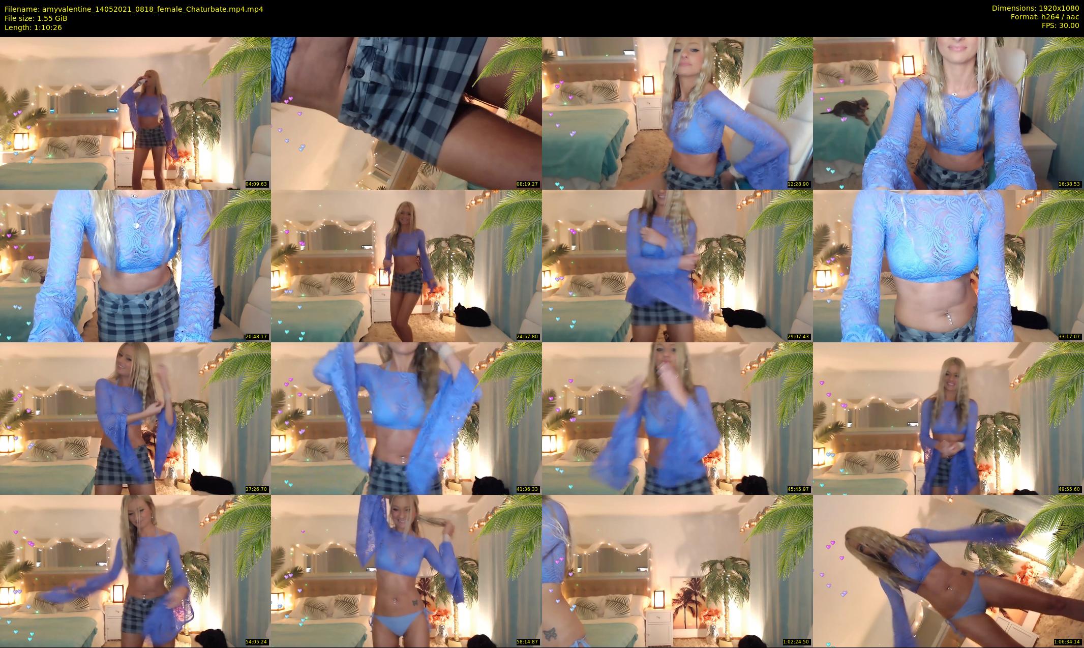 amyvalentine — 71 minute Chaturbate female cam show recording, 1080p, May 14, 2021