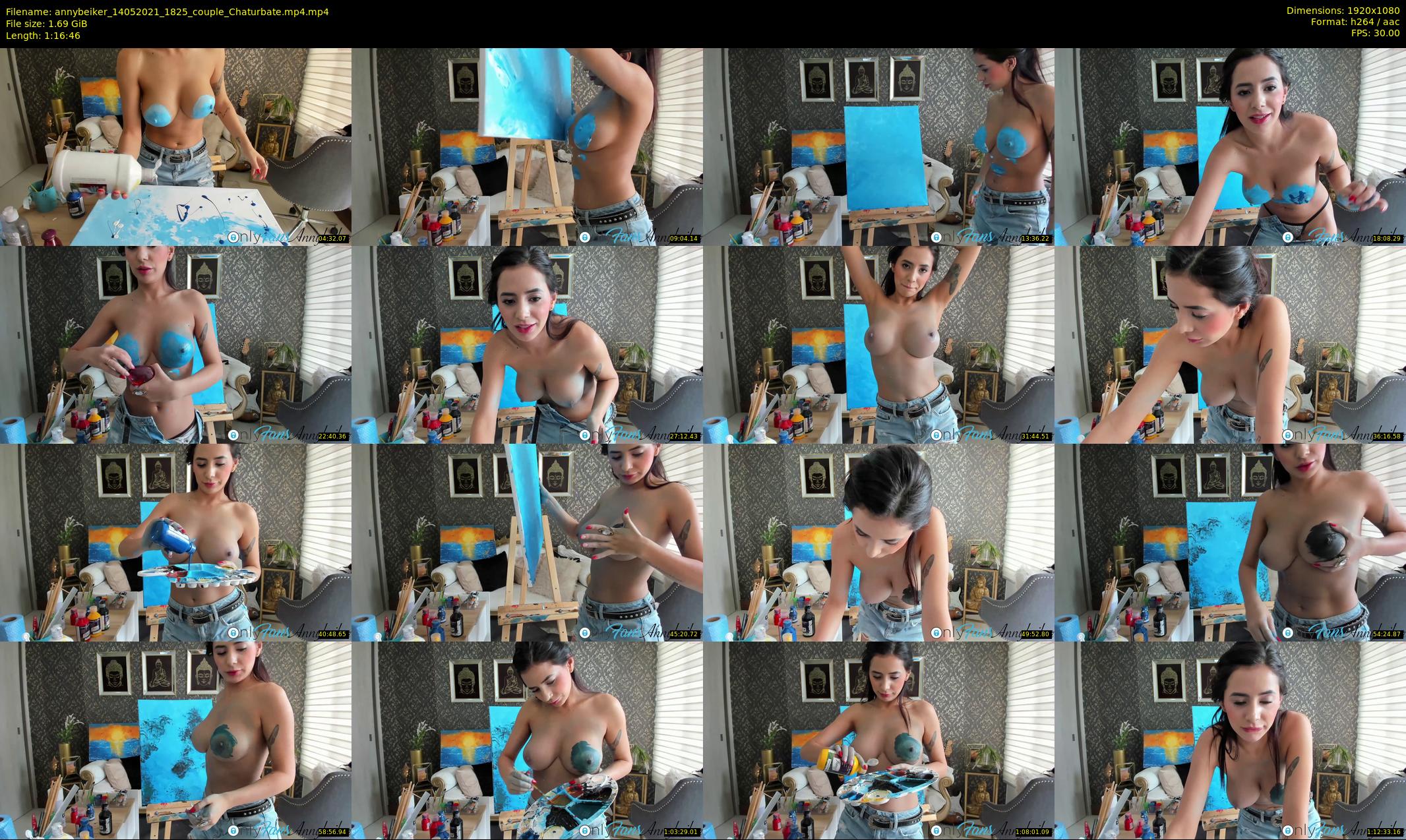 annybeiker — 77 minute Chaturbate female cam show recording, 1080p, May 14, 2021