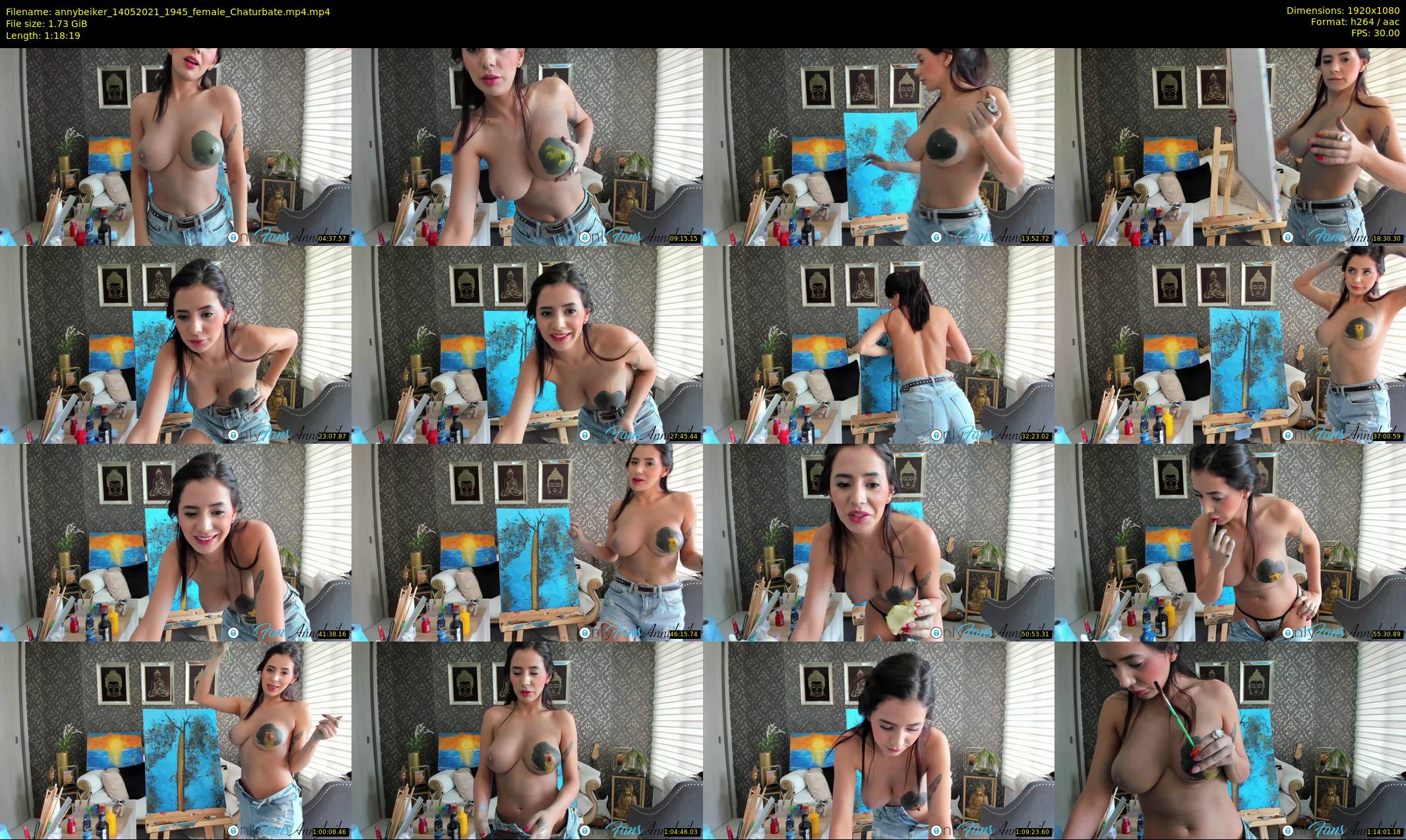 annybeiker — 79 minute Chaturbate female cam show recording, 1080p, May 14, 2021
