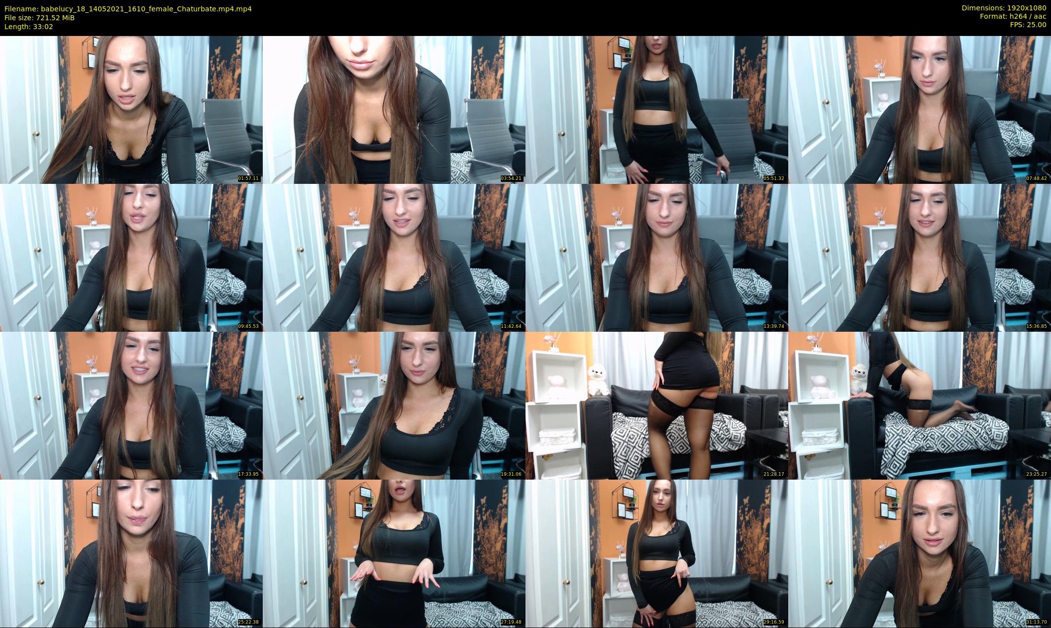babelucy_18 — 34 minute Chaturbate female cam show recording, 1080p, May 14, 2021