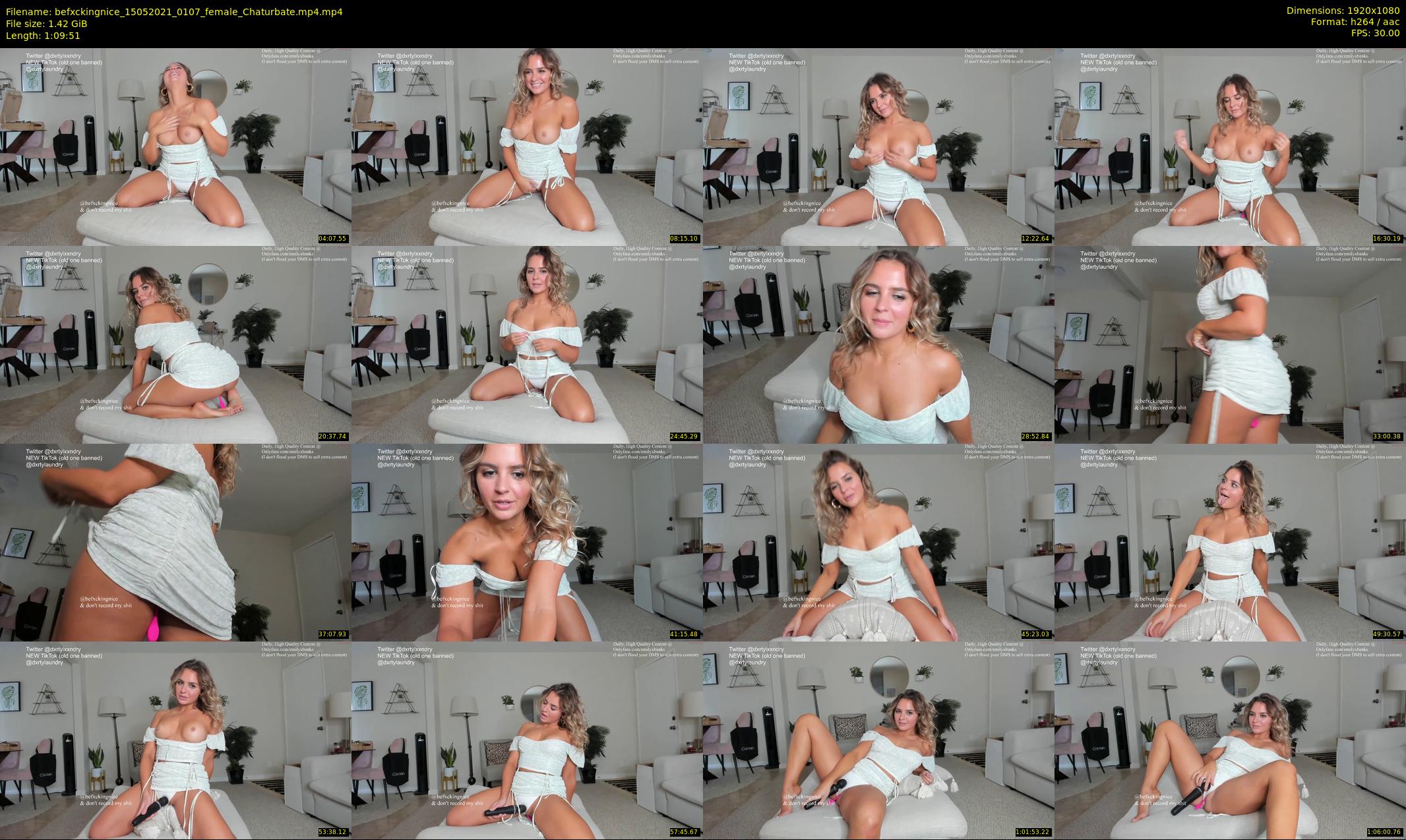 befxckingnice — 70 minute Chaturbate female cam show recording, 1080p, May 15, 2021