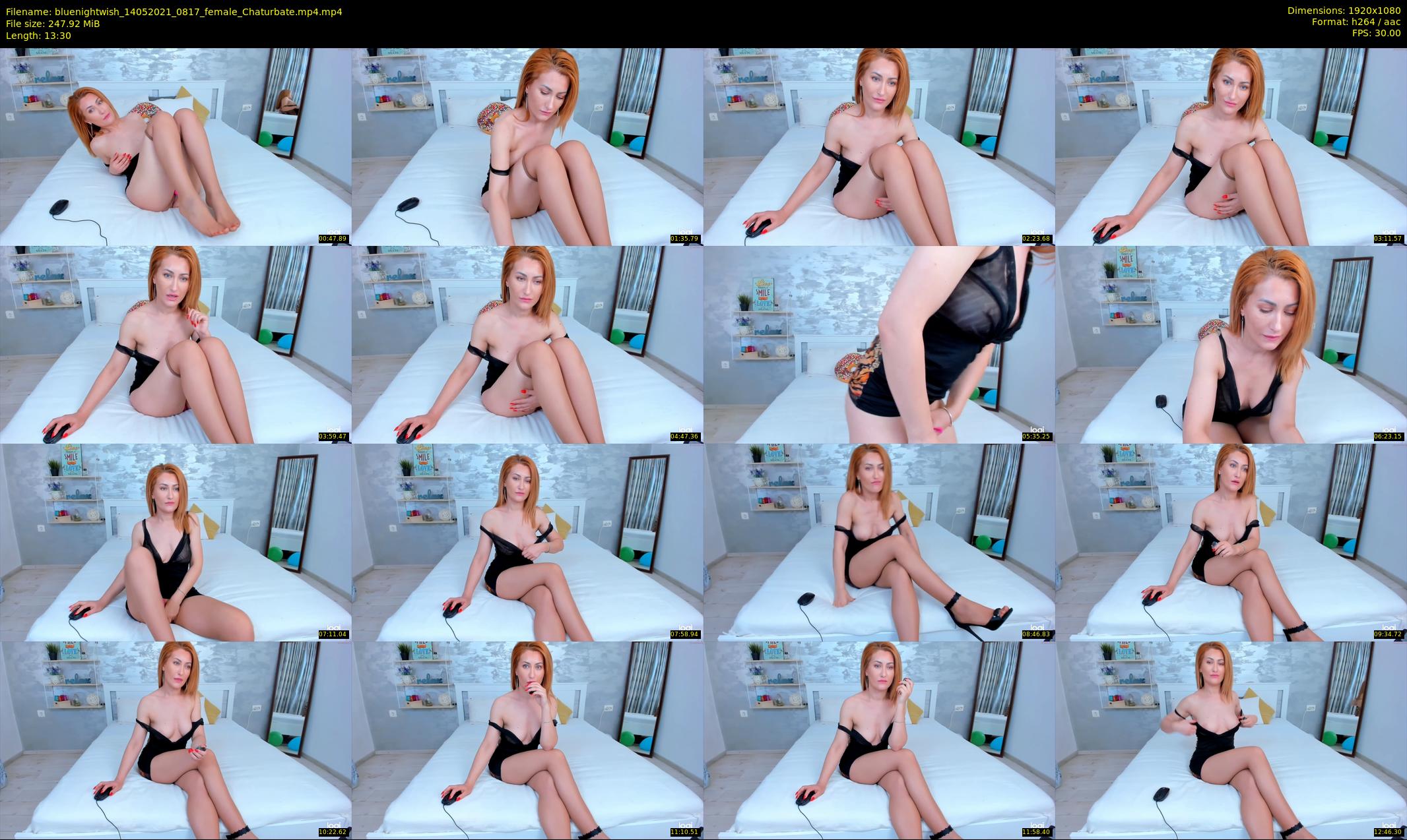 bluenightwish — 14 minute Chaturbate female cam show recording, 1080p, May 14, 2021