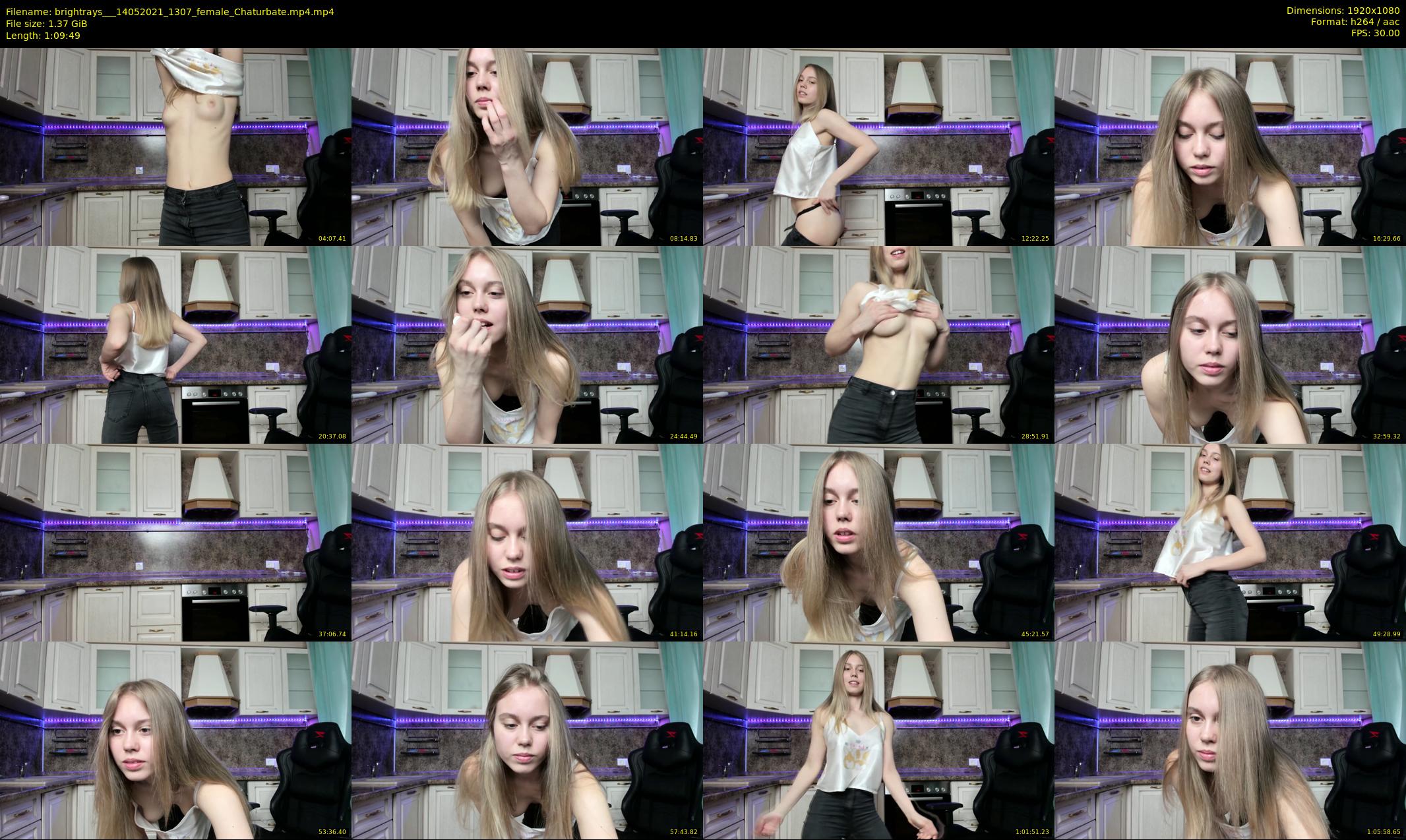 brightrays__ — 70 minute Chaturbate female cam show recording, 1080p, May 14, 2021