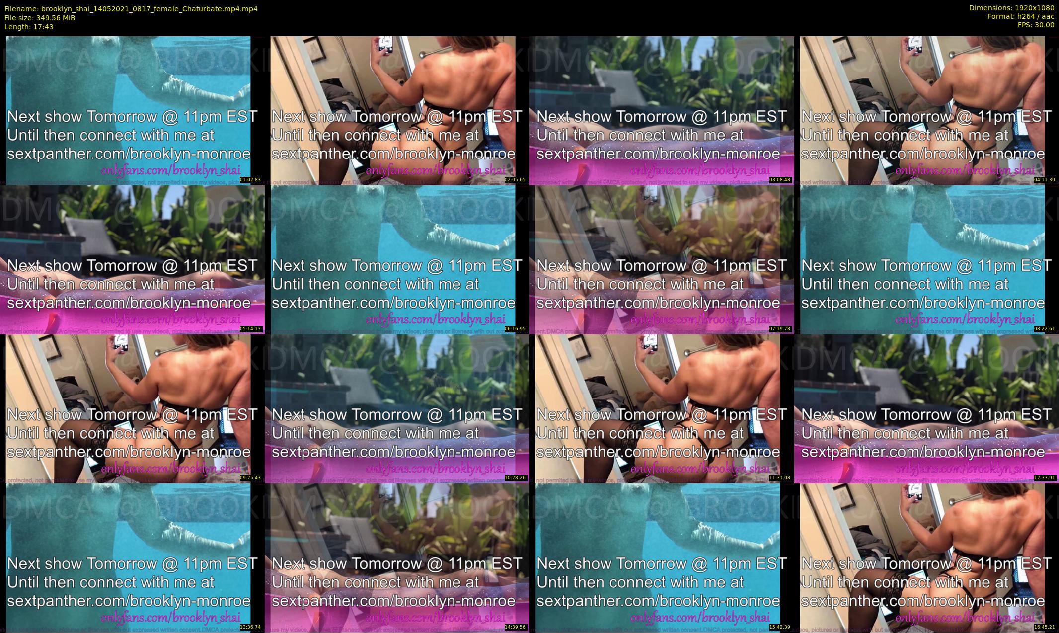 brooklyn_shai — 18 minute Chaturbate couple cam show recording, 1080p, May 14, 2021