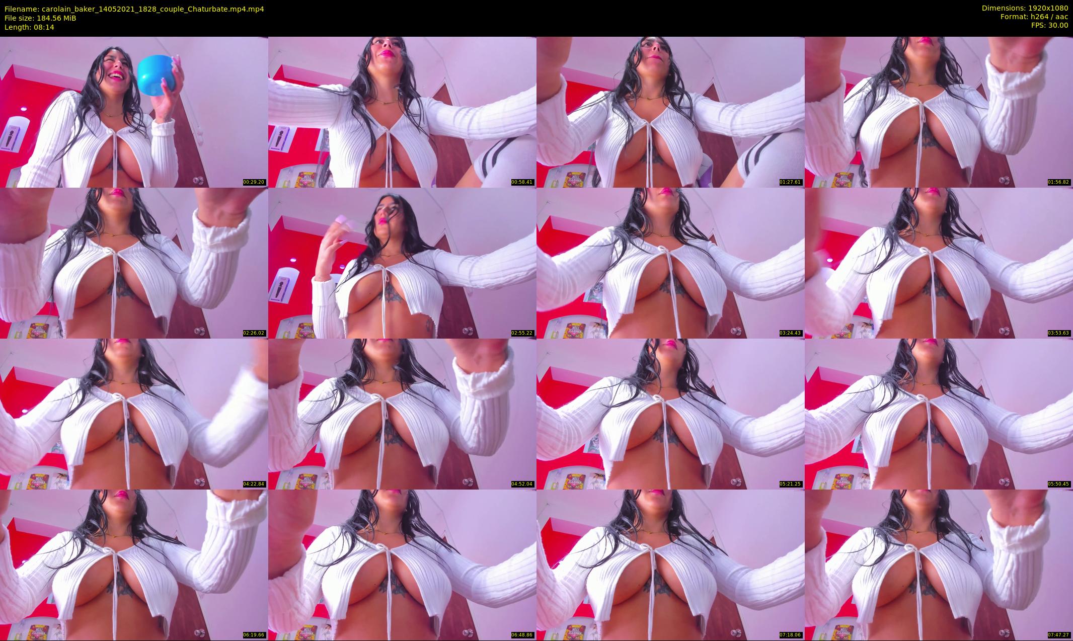 carolain_baker — 9 minute Chaturbate female cam show recording, 1080p, May 14, 2021