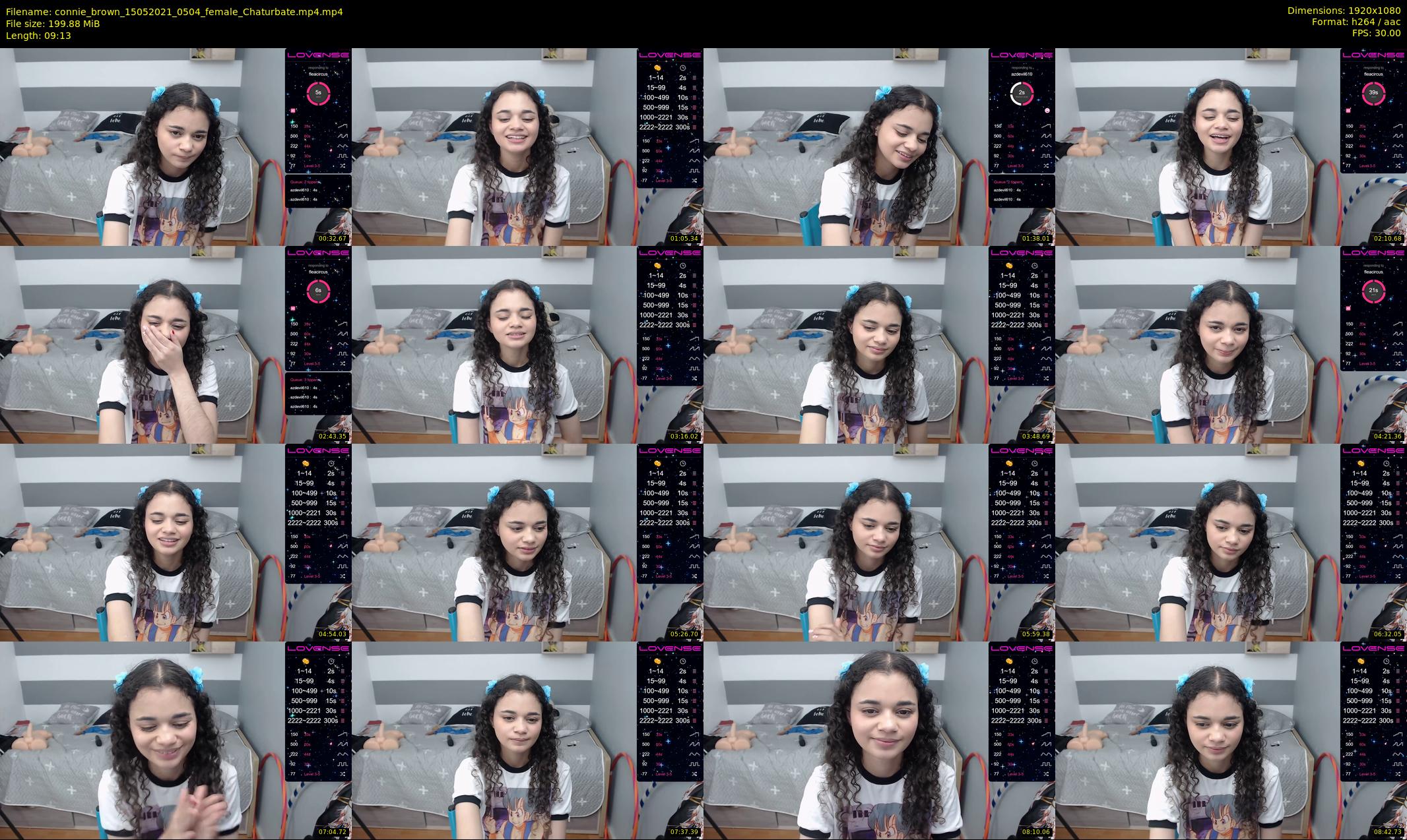 connie_brown — 10 minute Chaturbate female cam show recording, 1080p, May 15, 2021