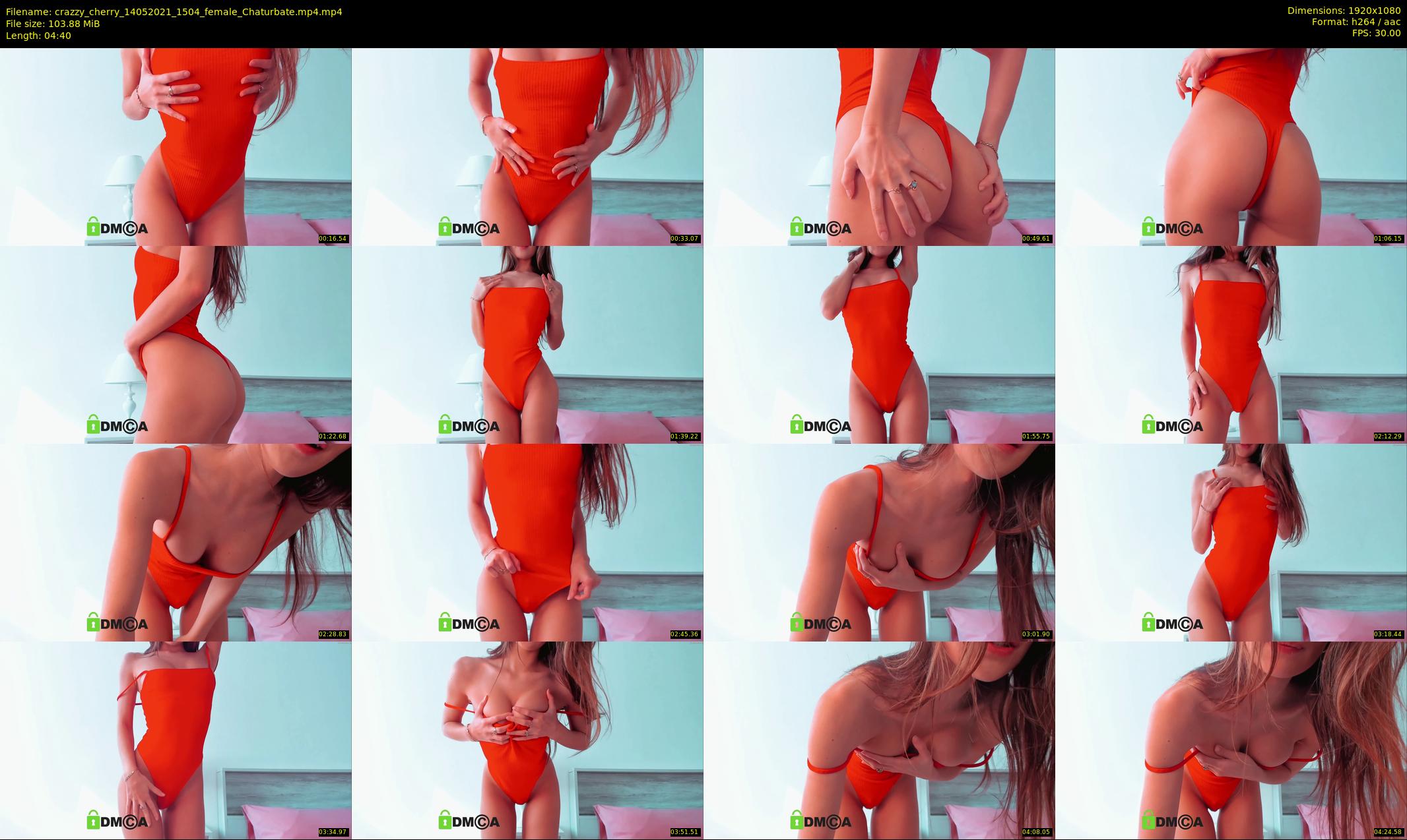 crazzy_cherry — 5 minute Chaturbate female cam show recording, 1080p, May 14, 2021