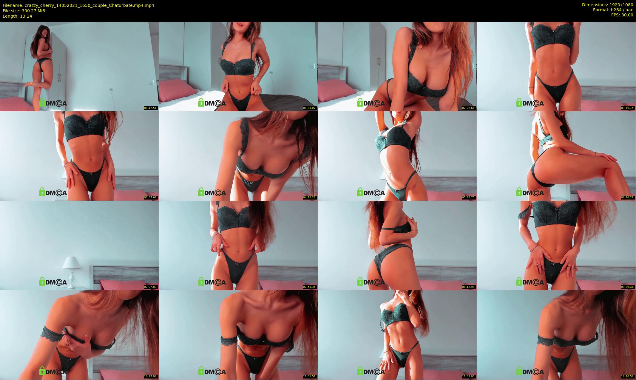 crazzy_cherry — 14 minute Chaturbate female cam show recording, 1080p, May 14, 2021