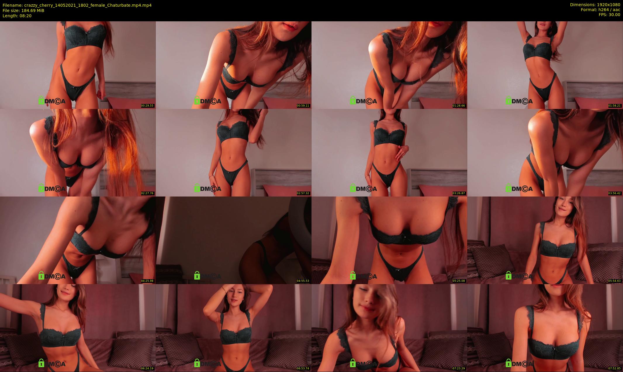 crazzy_cherry — 9 minute Chaturbate female cam show recording, 1080p, May 14, 2021