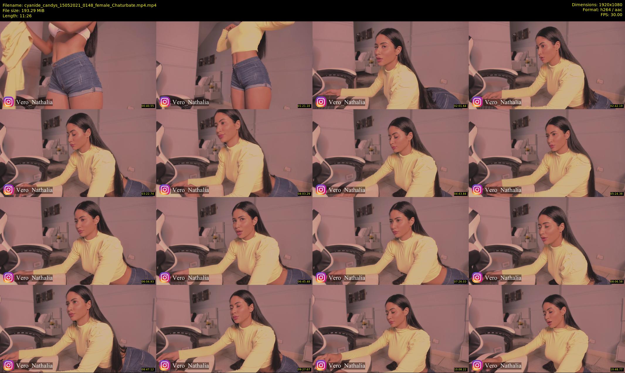 cyanide_candys — 12 minute Chaturbate female cam show recording, 1080p, May 15, 2021
