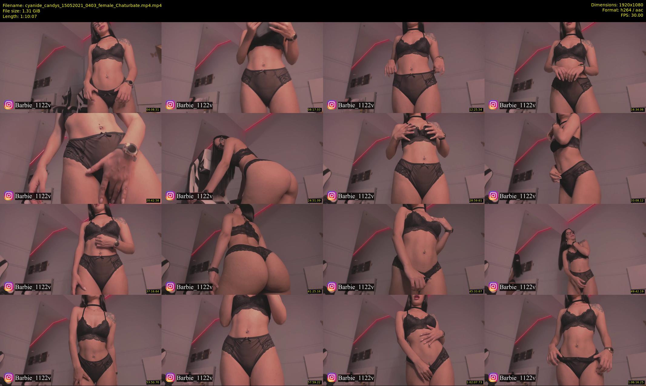 cyanide_candys — 71 minute Chaturbate female cam show recording, 1080p, May 15, 2021