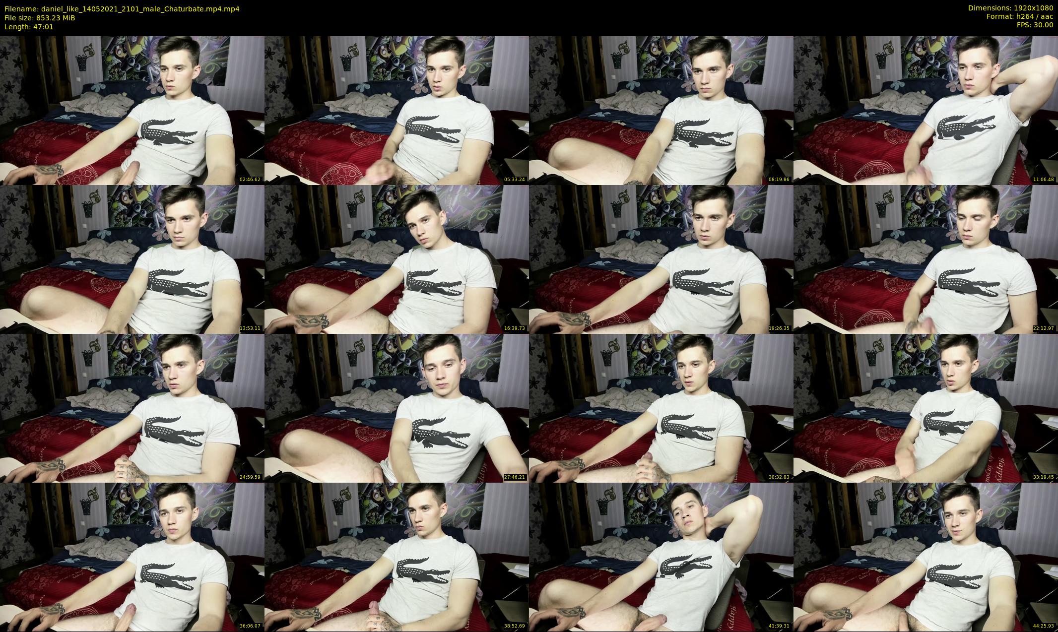 daniel_like — 48 minute Chaturbate male cam show recording, 1080p, May 14, 2021