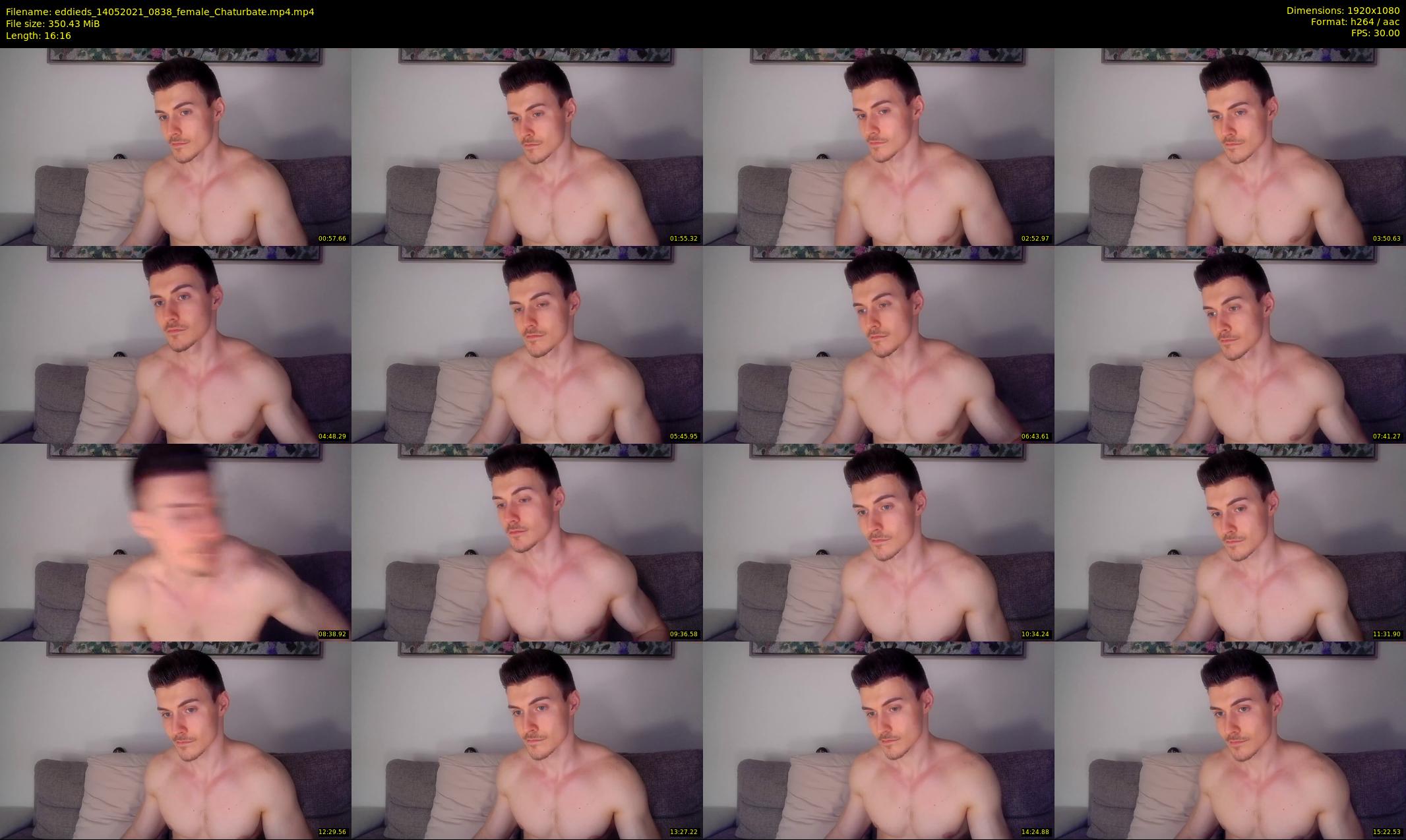 eddieds — 17 minute Chaturbate male cam show recording, 1080p, May 14, 2021