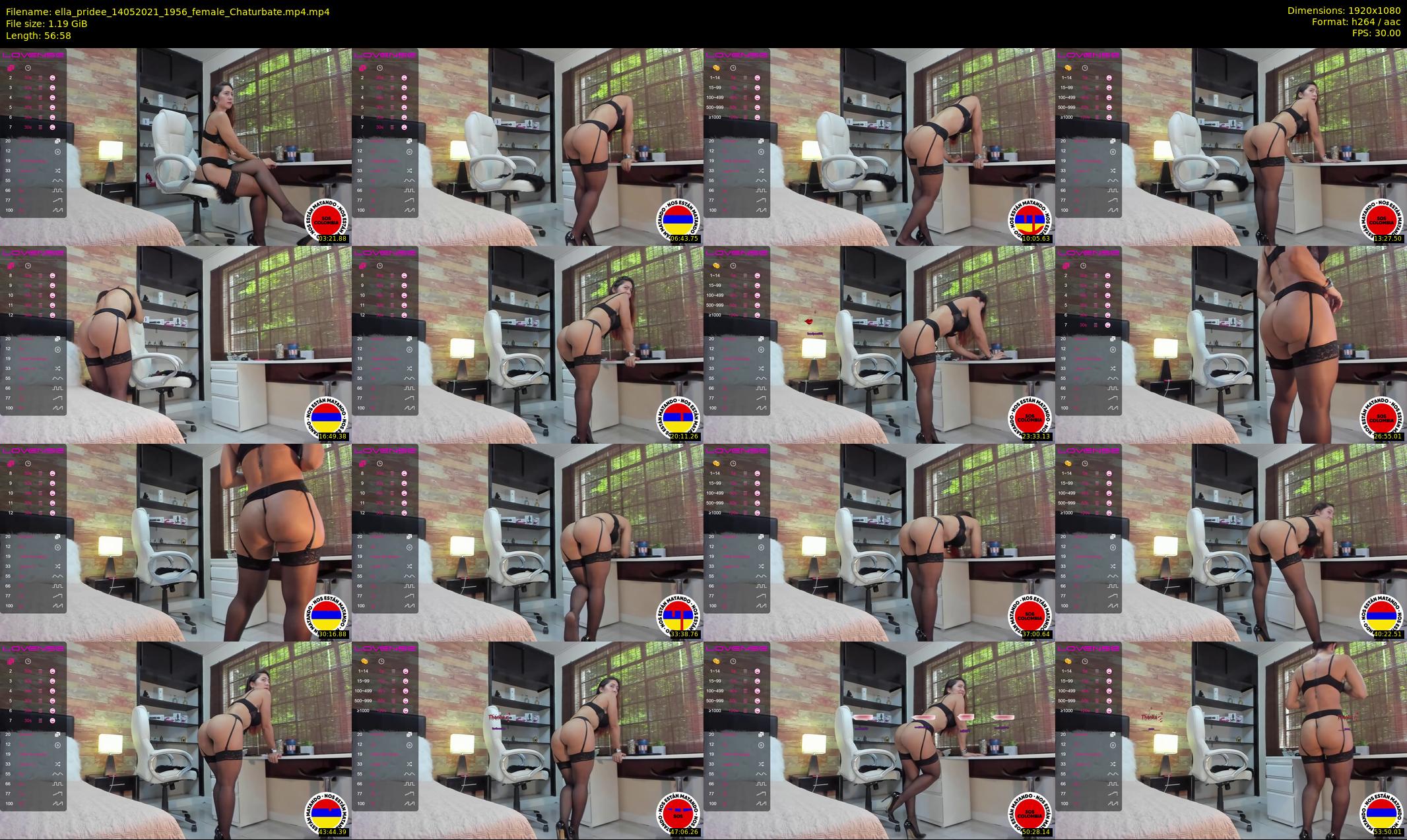 ella_pridee — 57 minute Chaturbate female cam show recording, 1080p, May 14, 2021