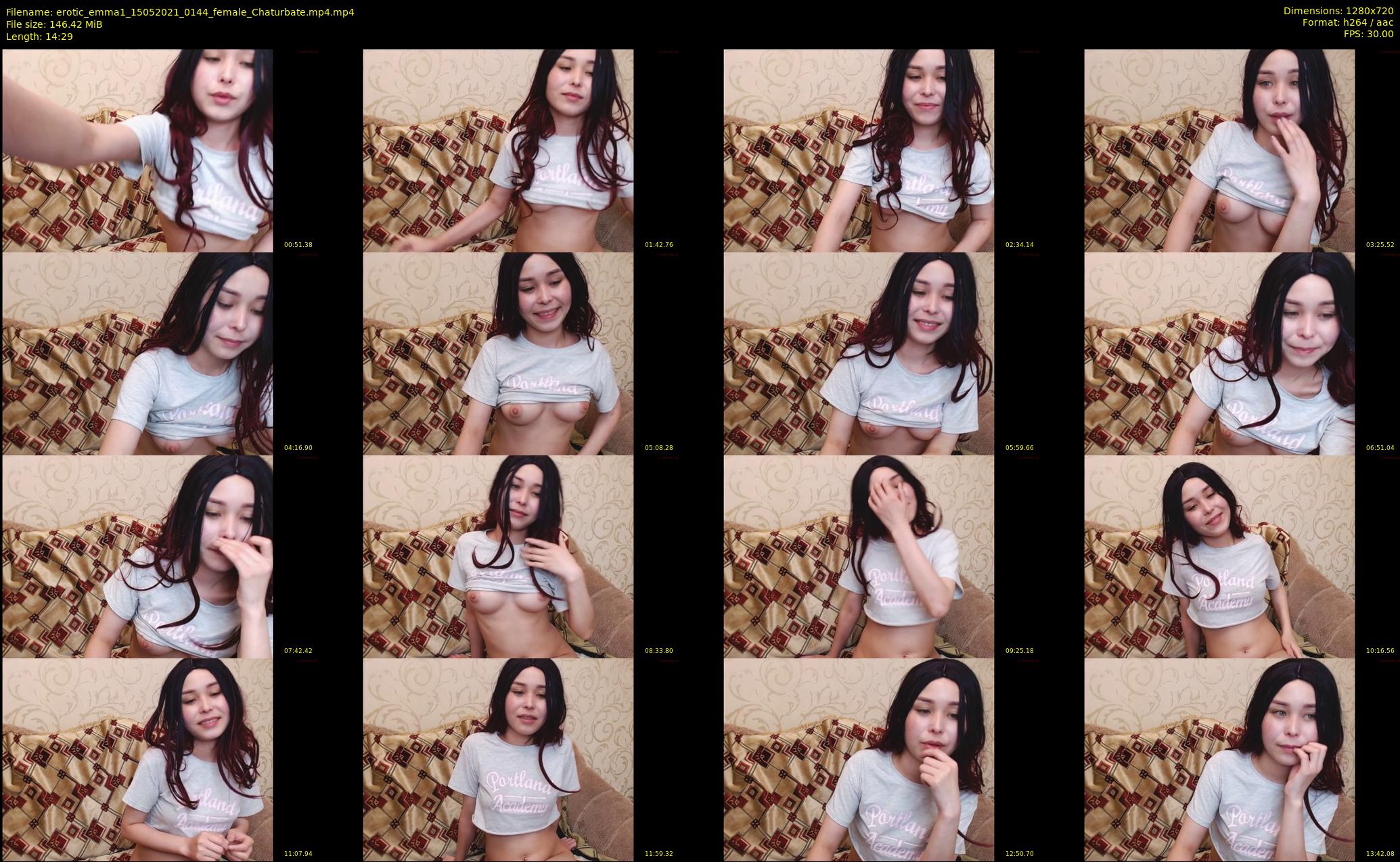 erotic_emma1 — 15 minute Chaturbate female cam show recording, 720p, May 15, 2021