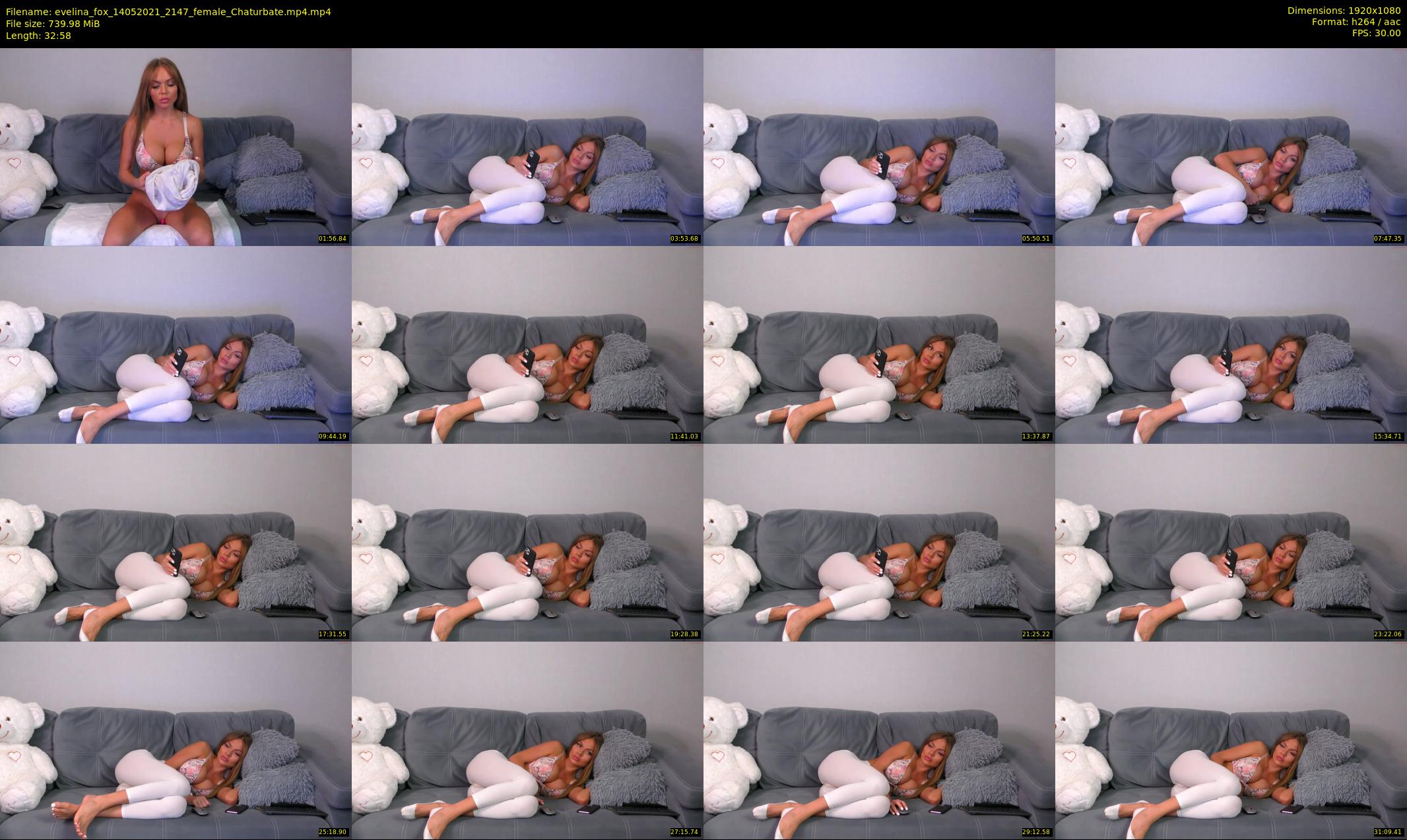 evelina_fox — 33 minute Chaturbate female cam show recording, 1080p, May 14, 2021