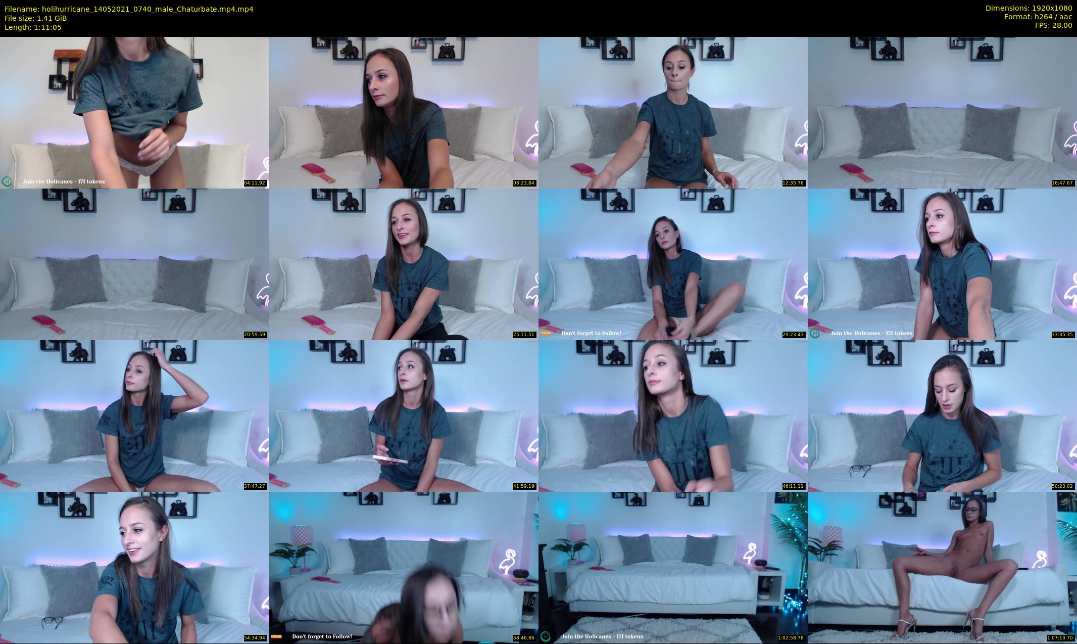 holihurricane — 72 minute Chaturbate female cam show recording, 1080p, May 14, 2021