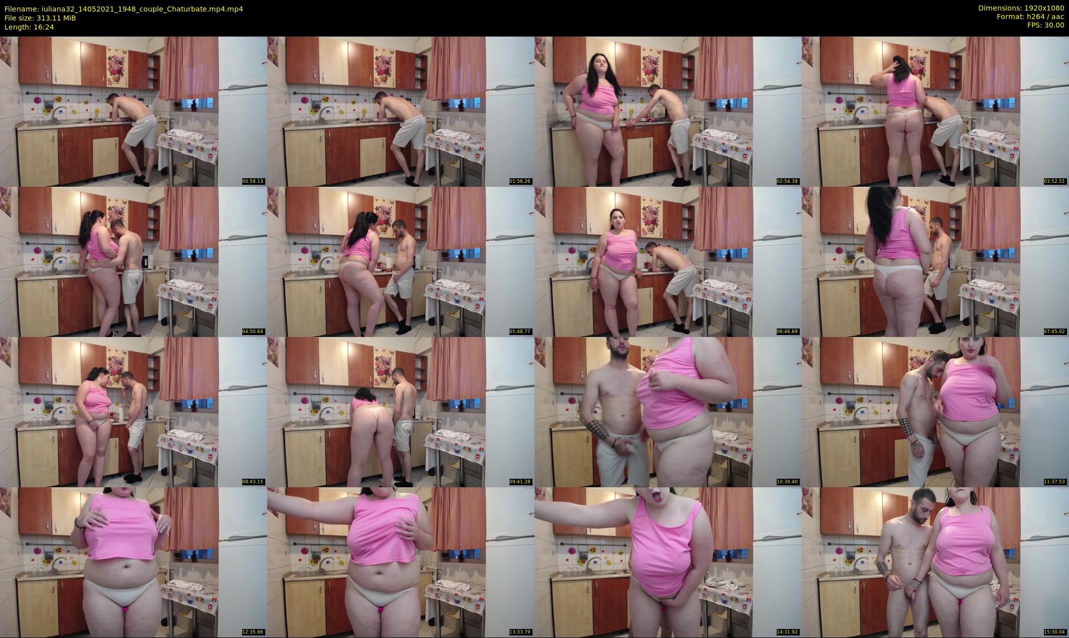 iuliana32 — 17 minute Chaturbate couple cam show recording, 1080p, May 14, 2021