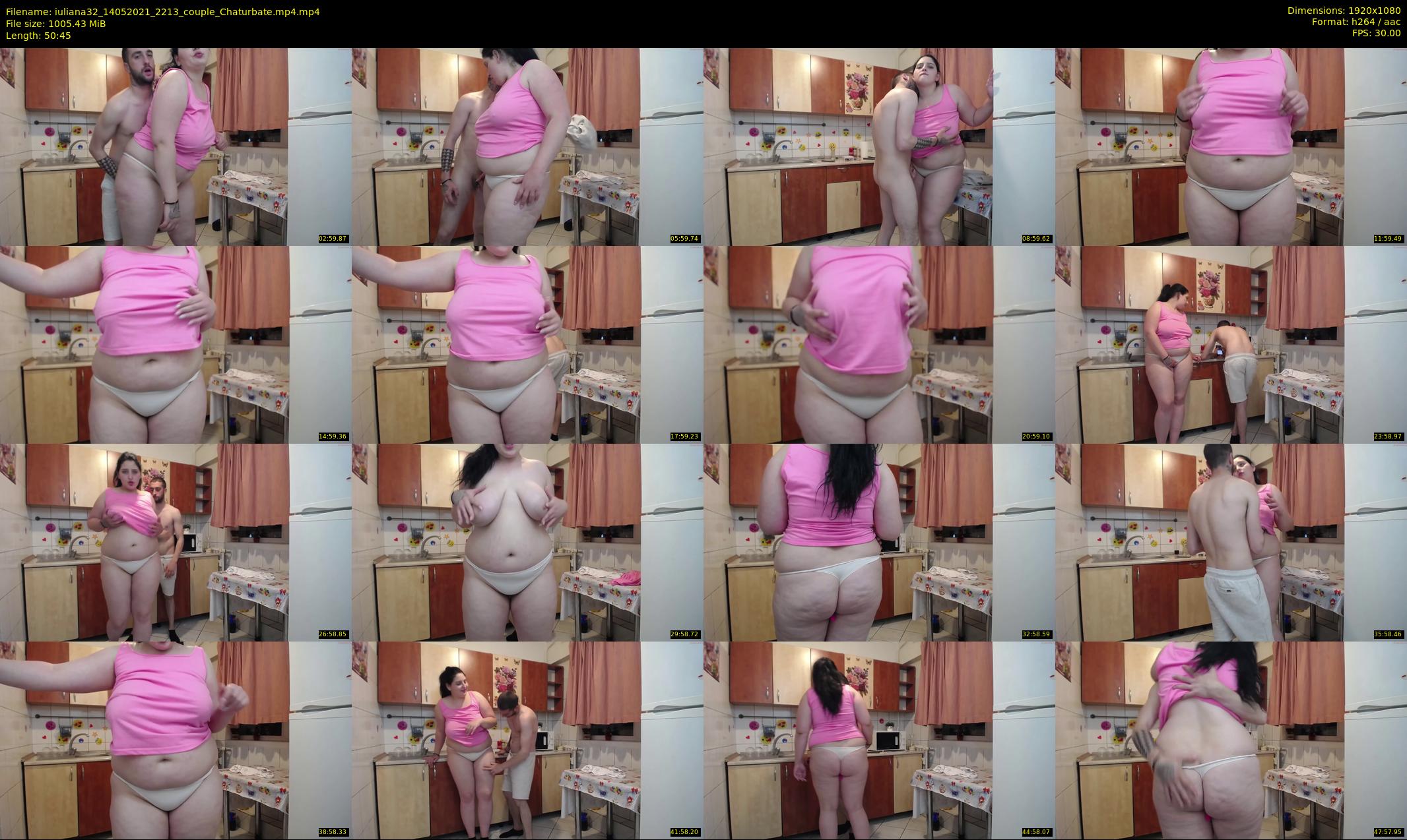 iuliana32 — 51 minute Chaturbate couple cam show recording, 1080p, May 14, 2021